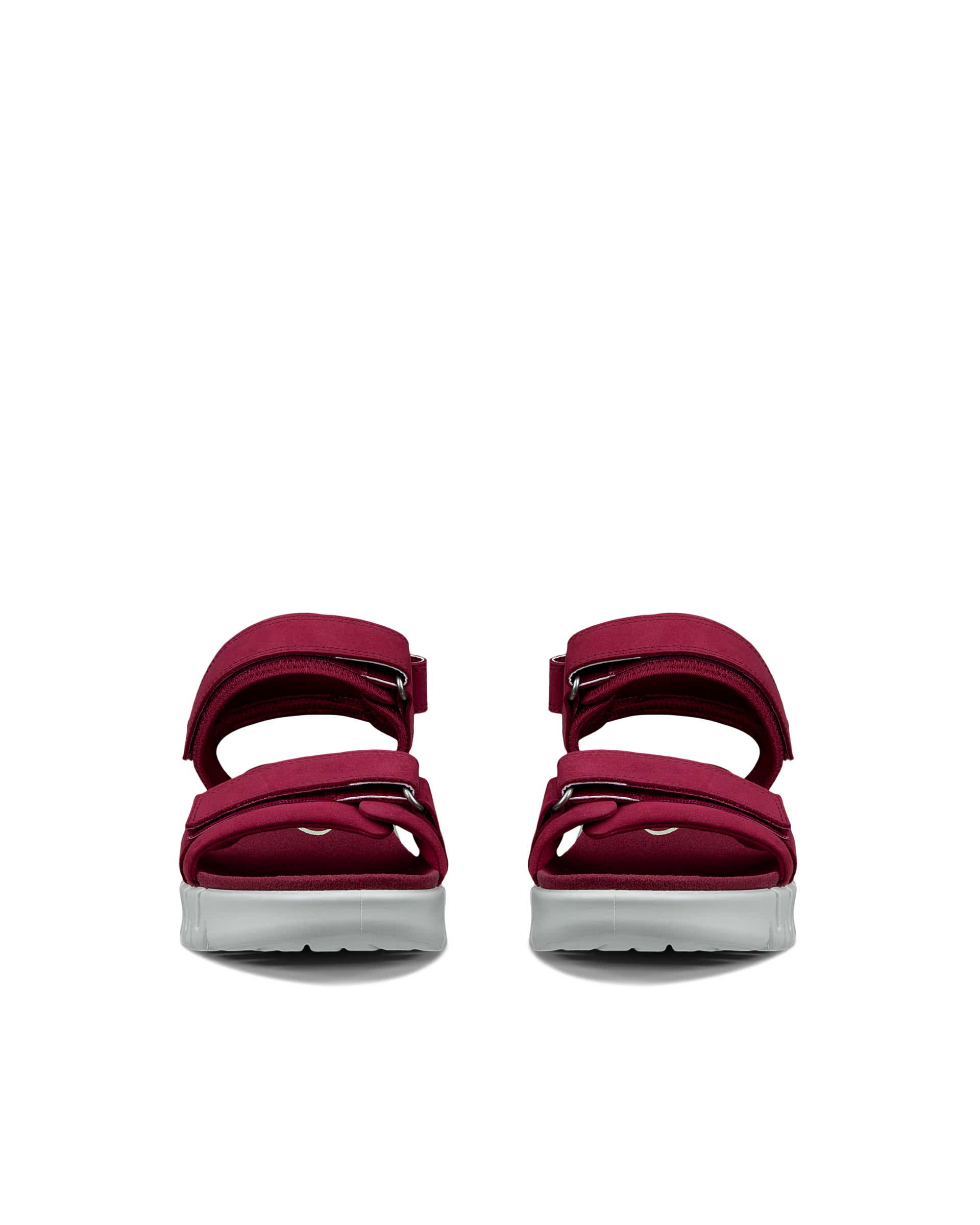 ECCO GRUUV SOL WOMEN'S SANDAL - Red - Front pair