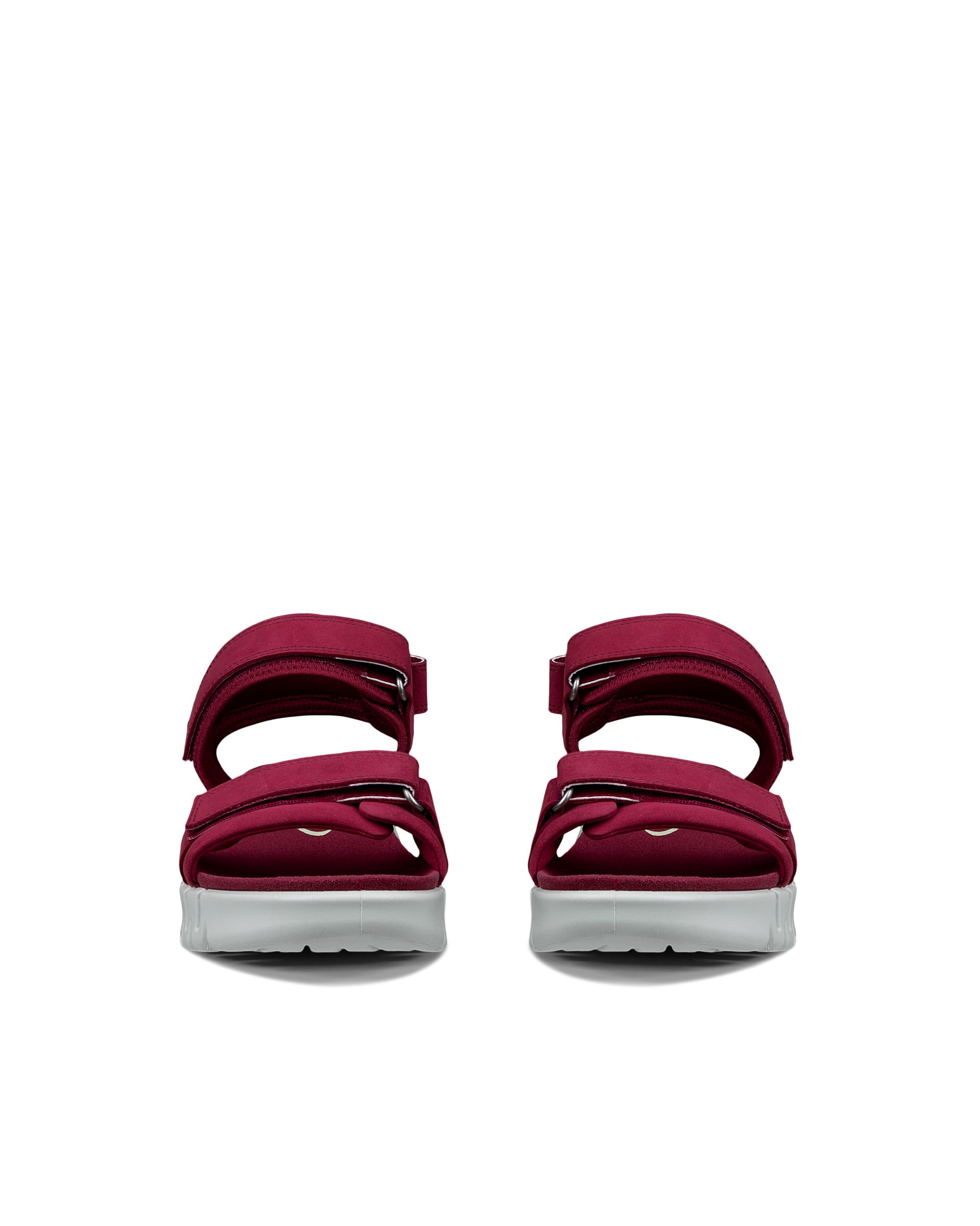 ECCO GRUUV SOL WOMEN'S SANDAL - Red - Front pair