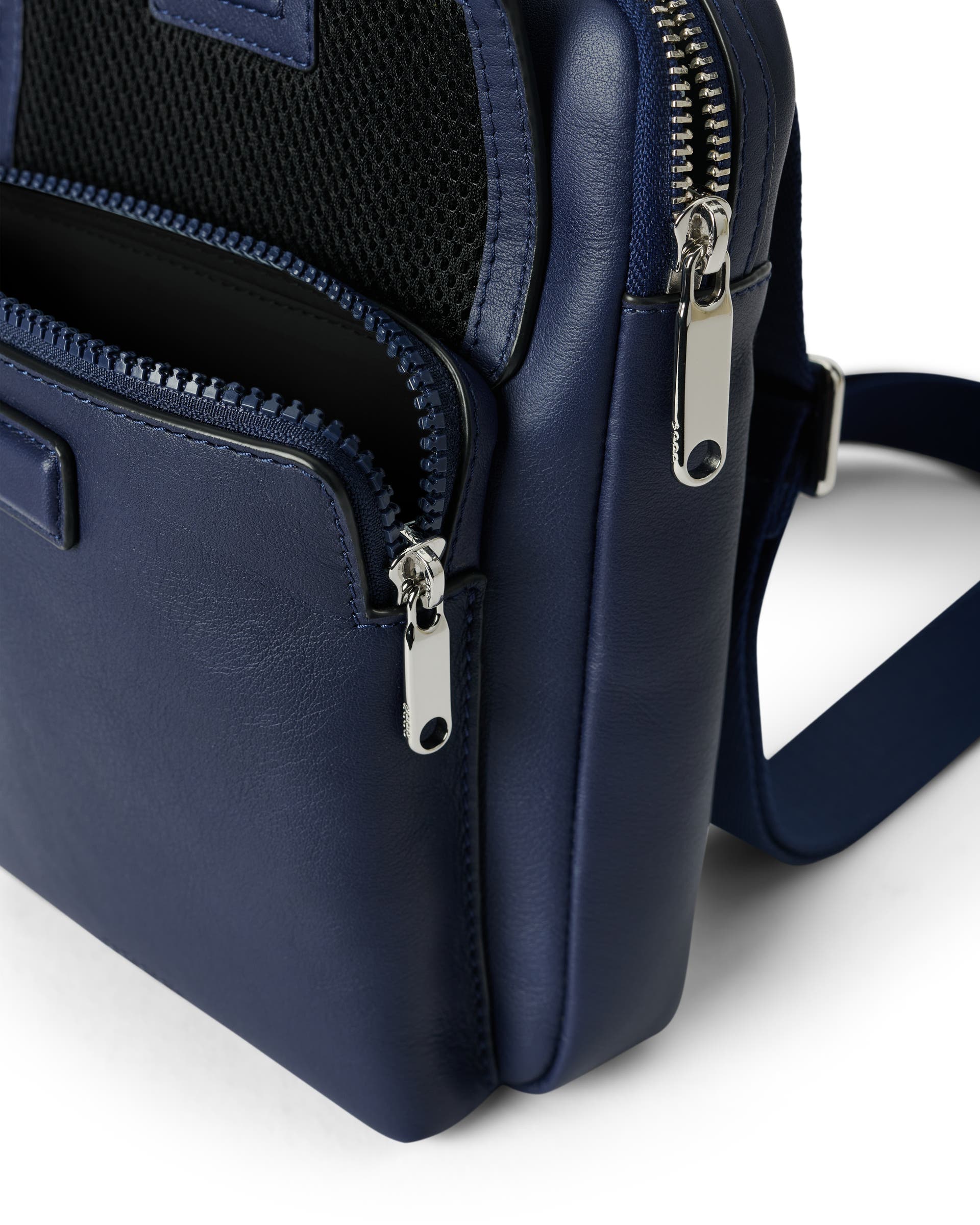 FLAT POUCH CITY CROSSBODY - 블루 - Inside