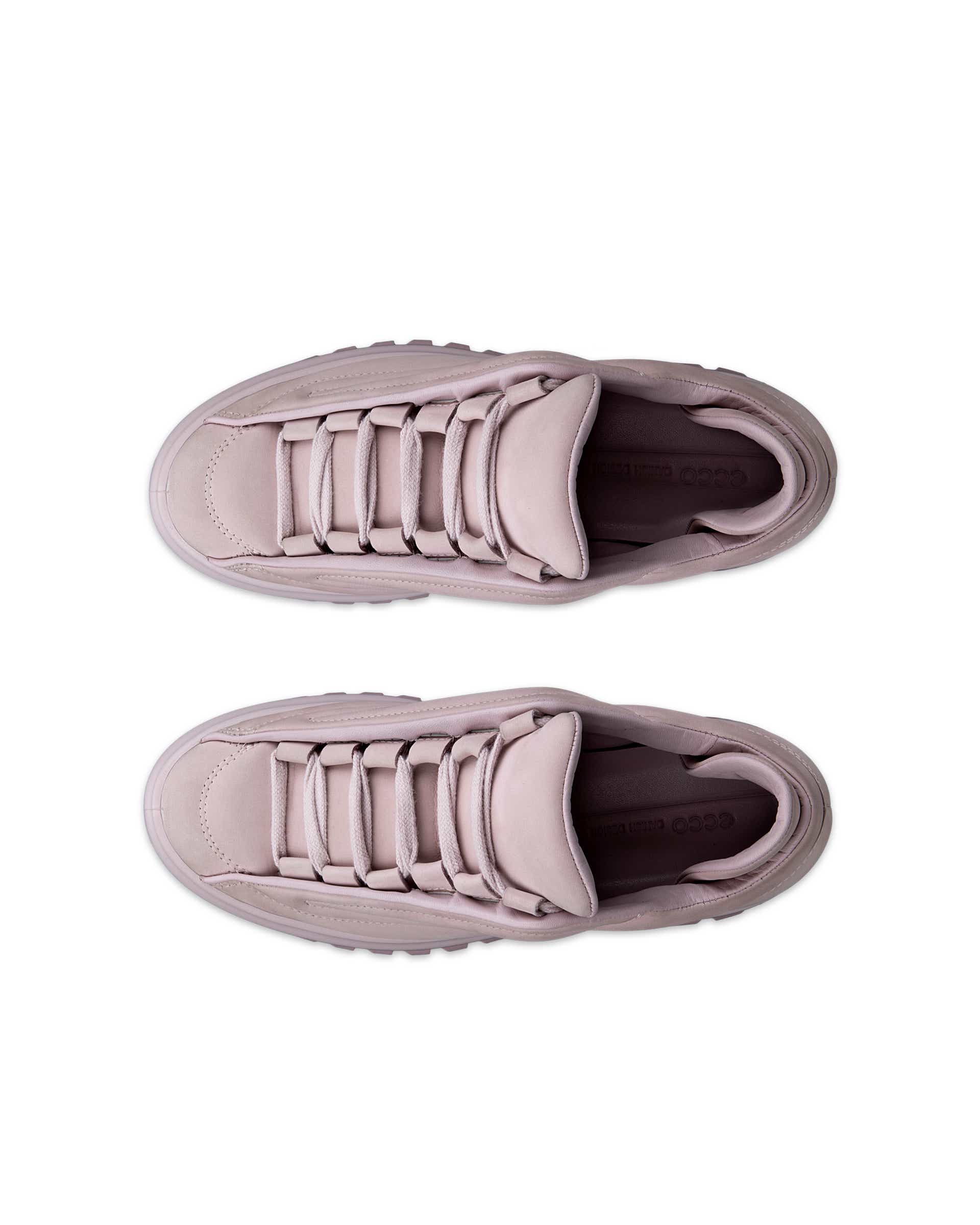 ECCO STREET ACE RAL7000 WOMENS ウィメンズ ヌバックスニーカー - パープル - Top left pair