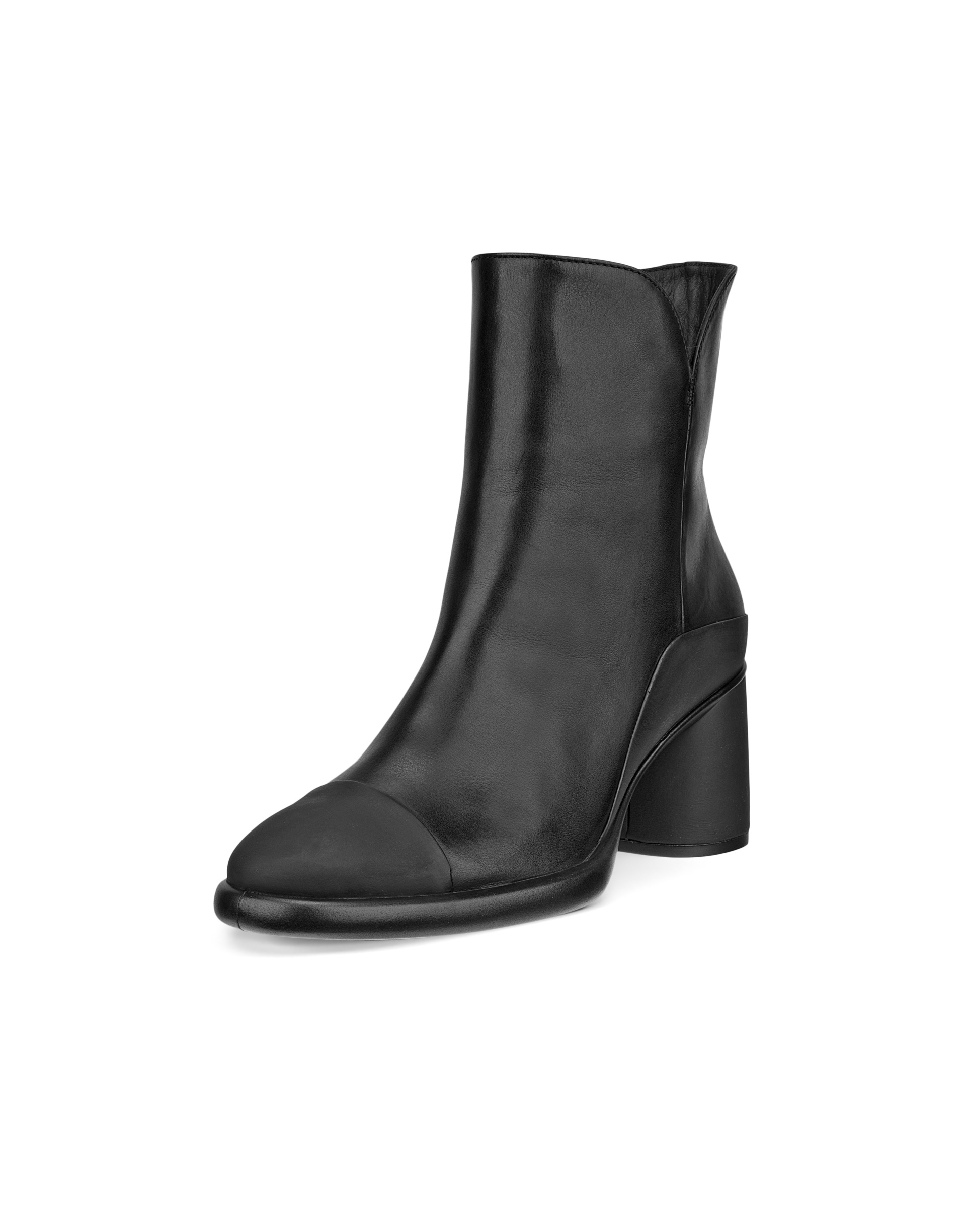ECCO® Sculpted LX 55 Damen Halbhoher Stiefel aus Leder - Schwarz - Main