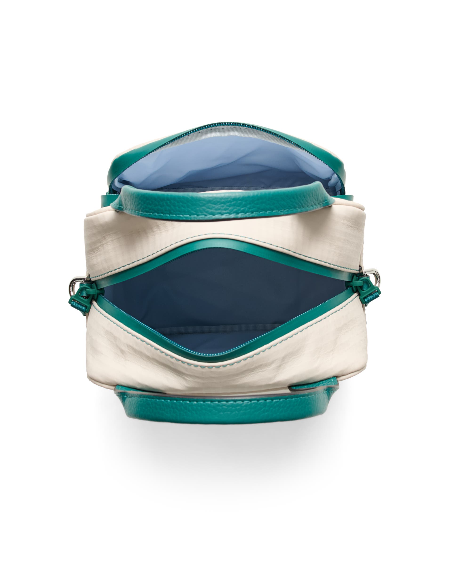 ECCO® Golf Zefer Leather Cart Bag - Beige - Birdeye