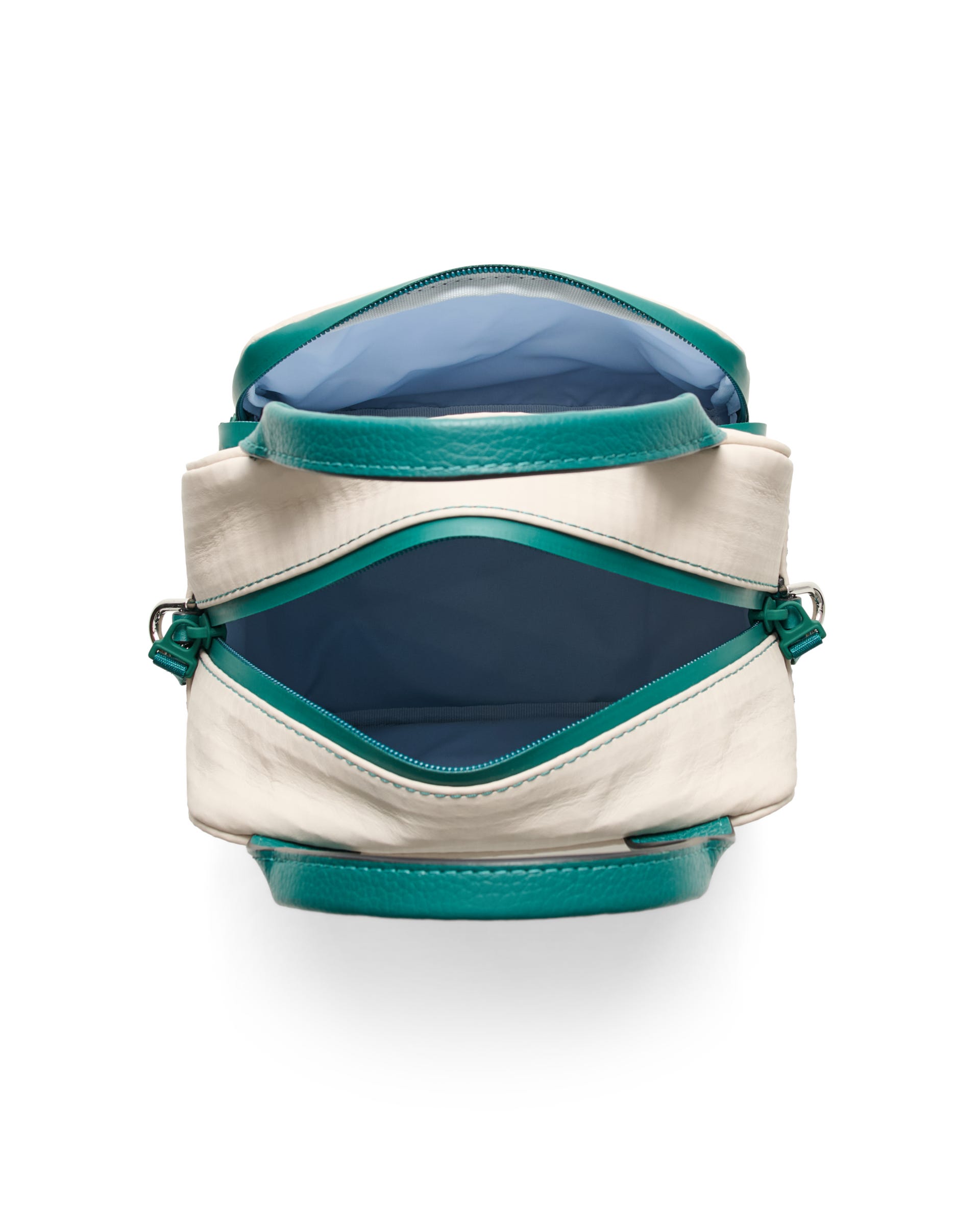 ECCO® Golf Zefer Leather Cart Bag - Beige - Birdeye