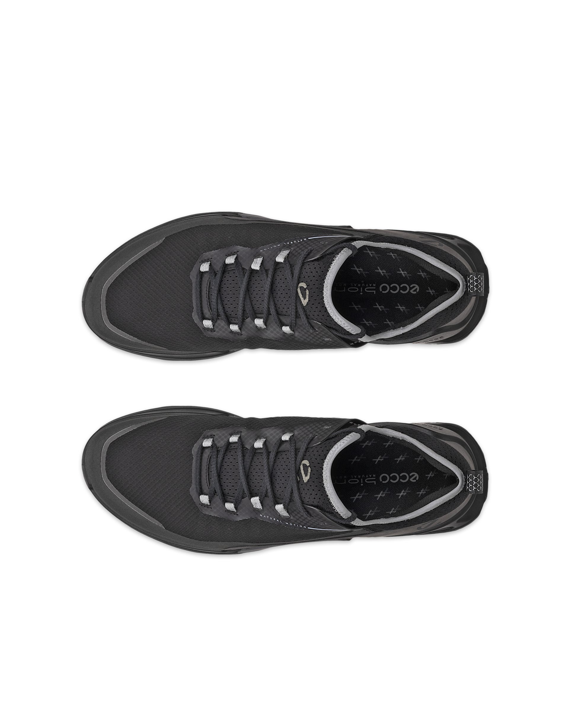 ECCO® Biom 2.1 X Country Heren trailrunning schoen van textiel - Zwart - Top left pair