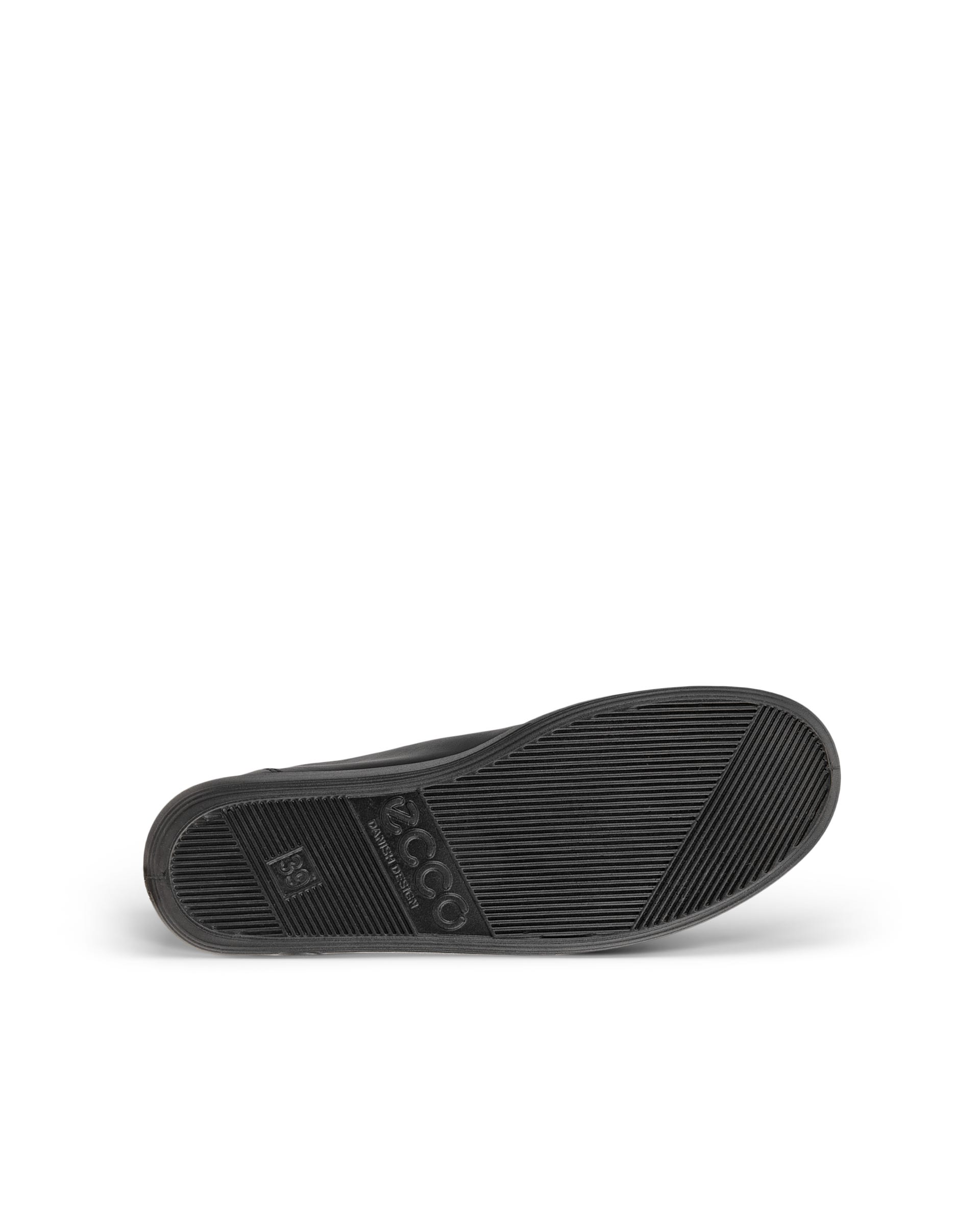 ECCO SOFT 2.0 LACE SHOE - Black - Main