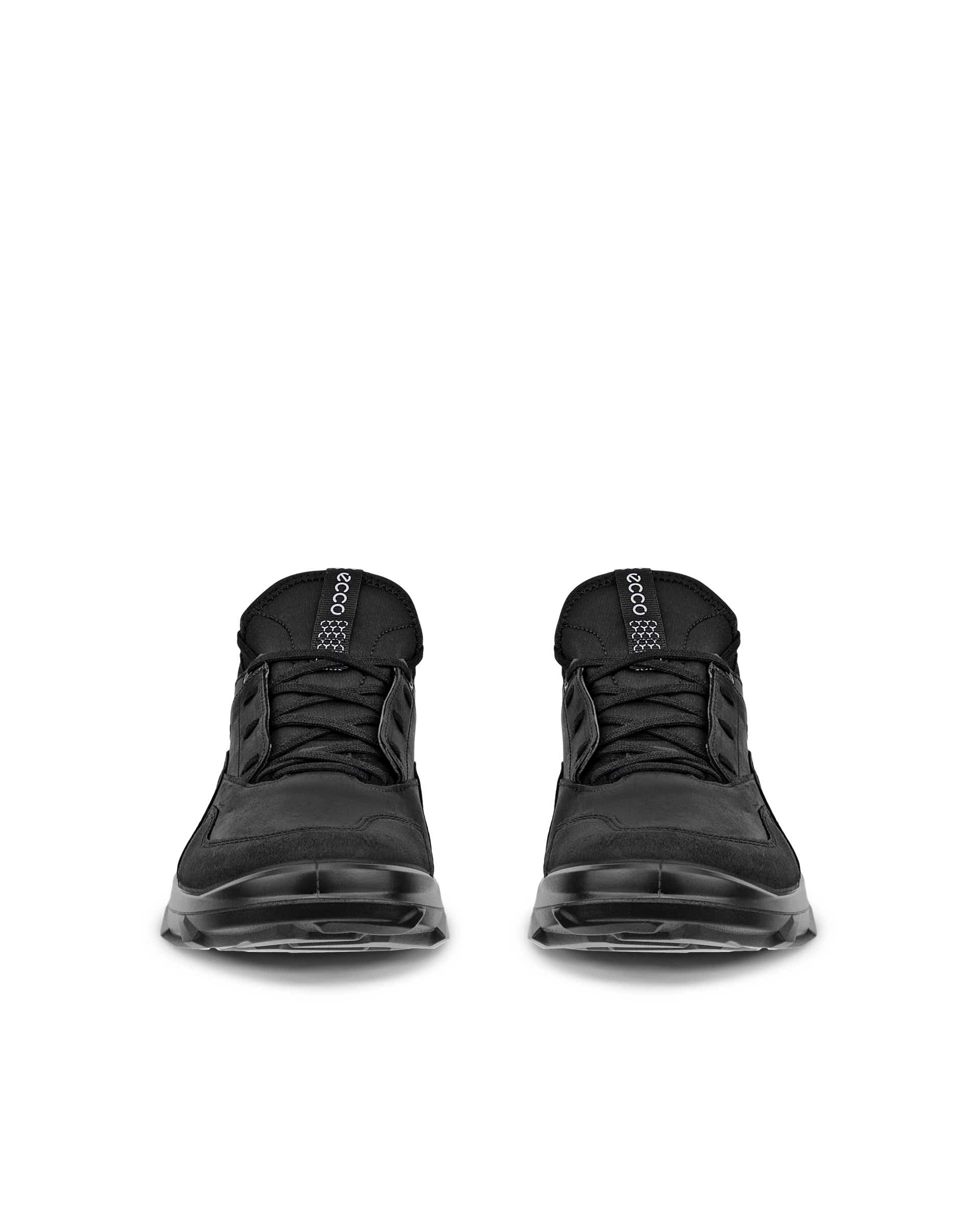 ECCO® MX baskets de plein air en nubuck pour homme - Noir - Front pair