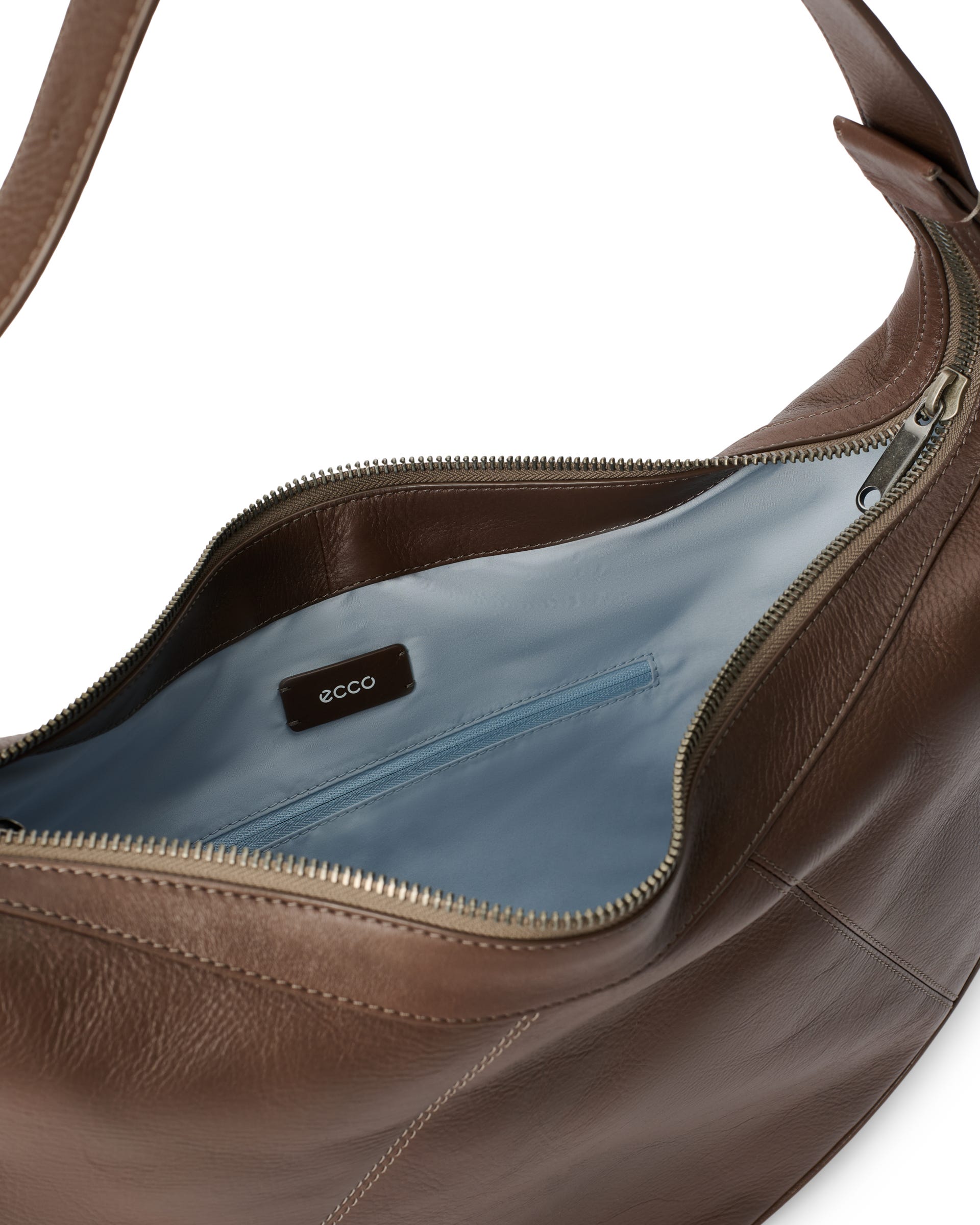 ECCO® FORTUNE BAG L dame bohemveske skinn - Brun - Main