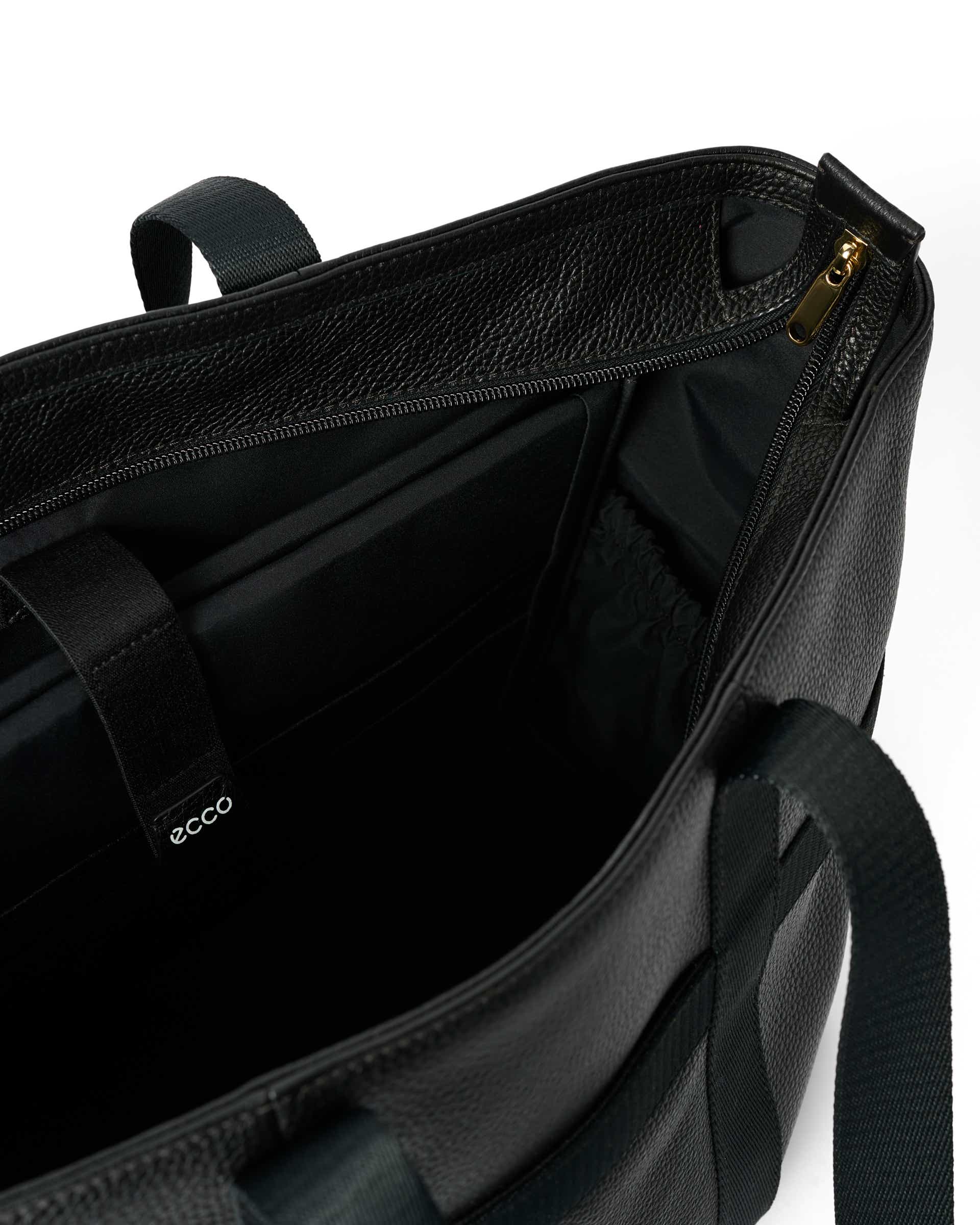 ECCO® sac cabas cuir - Noir - Inside