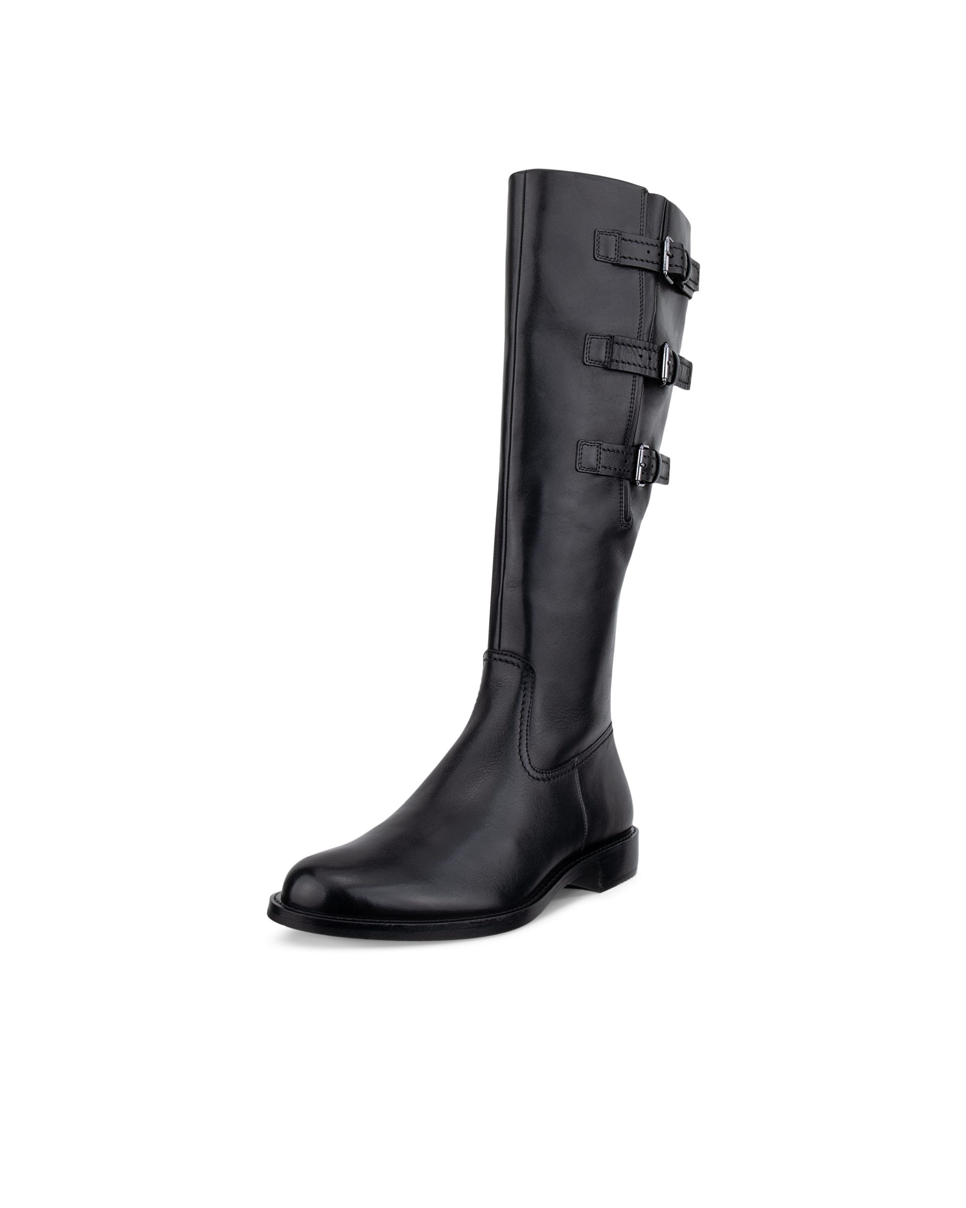 Women's ECCO® SARTORELLE 25 Leather Boot - Black - Outside