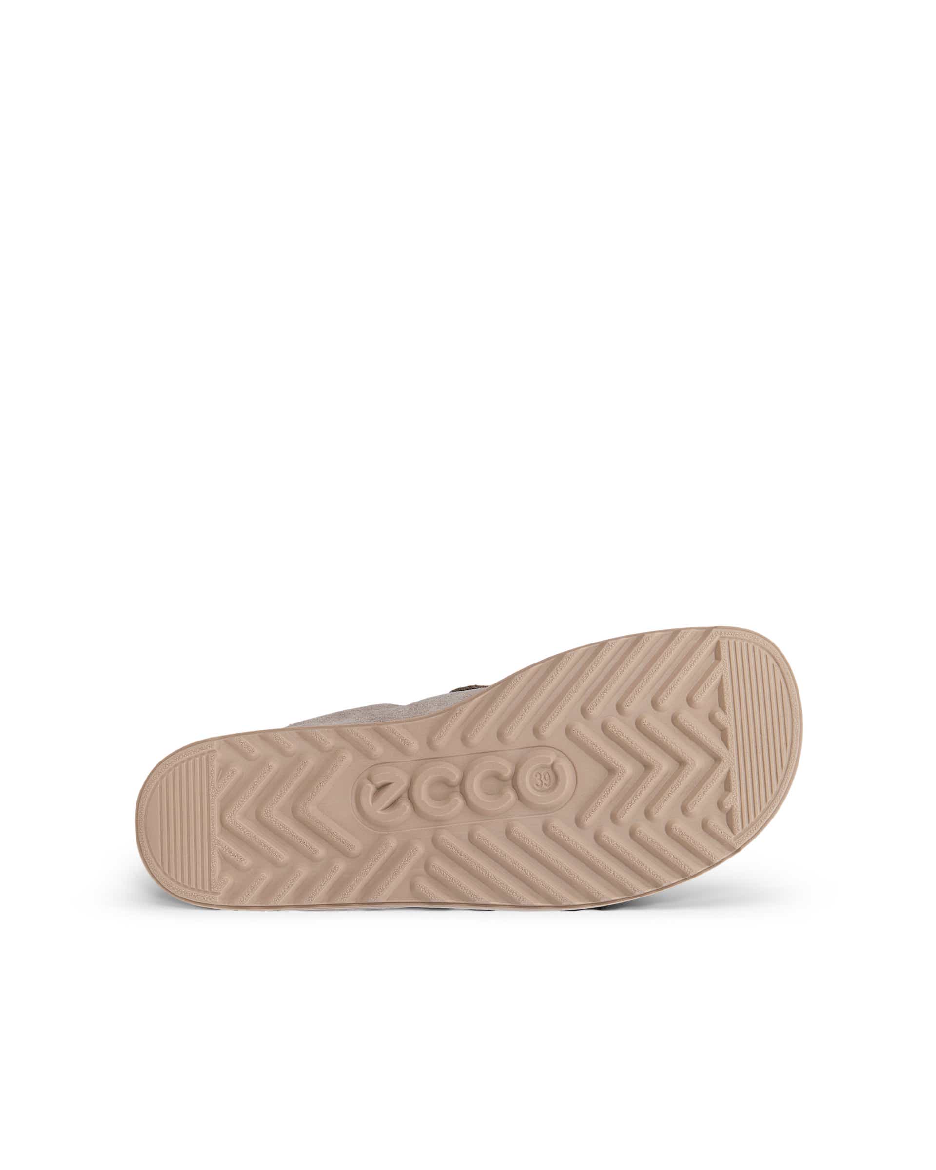 ECCO® JOKE ženske čizme od brušene kože na vezanje - Siva - Sole