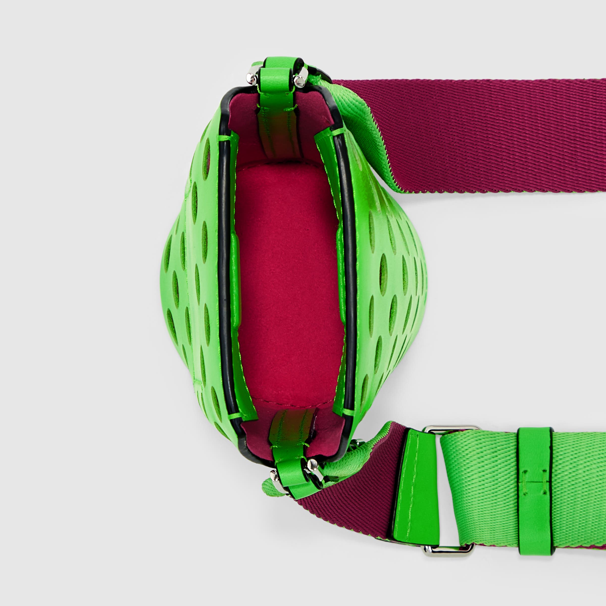 ECCO Pot レザークロスボディバッグ - グリーン - Birdeye