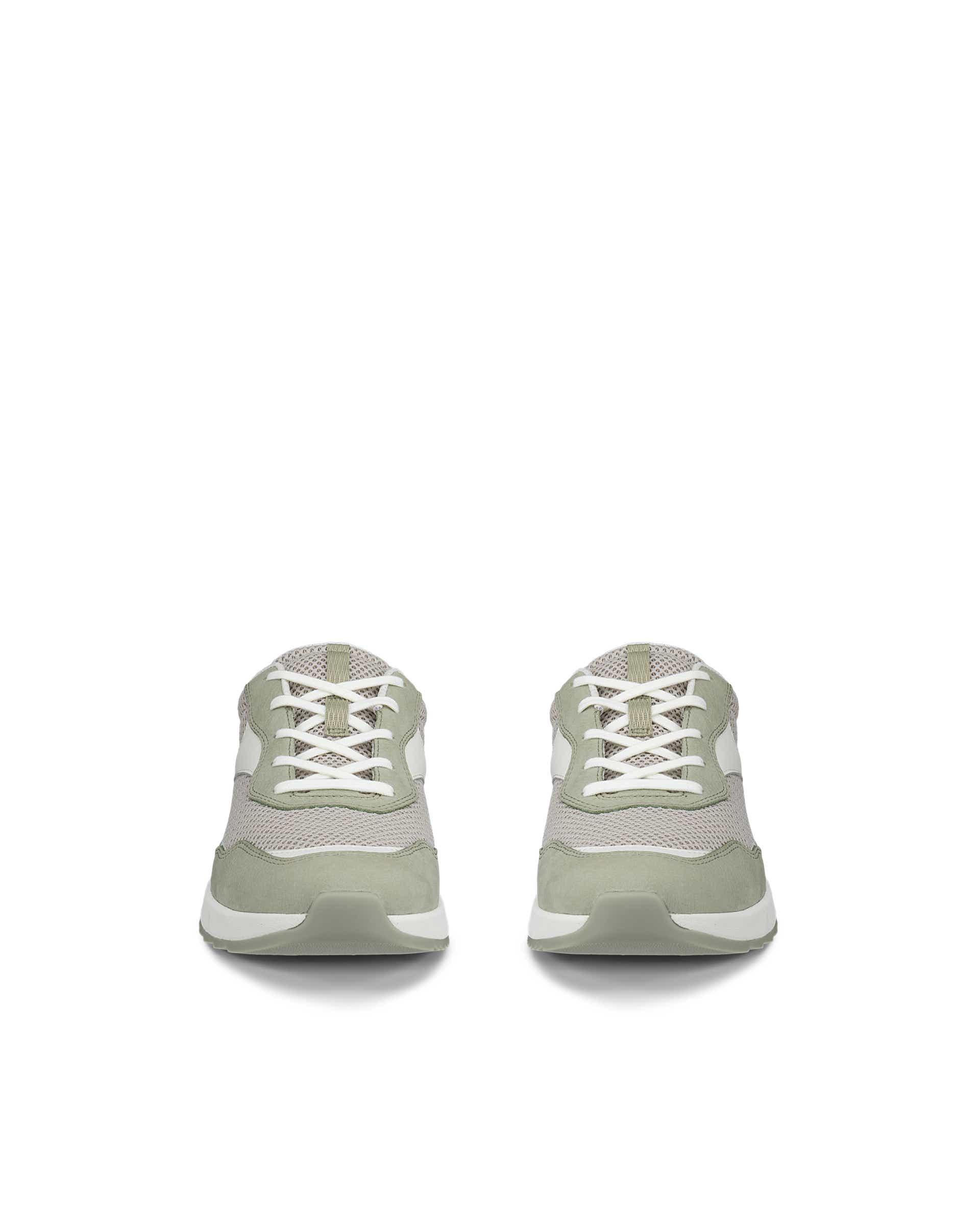 Zapatillas de piel ECCO® OTM para mujer - Verde - Front pair