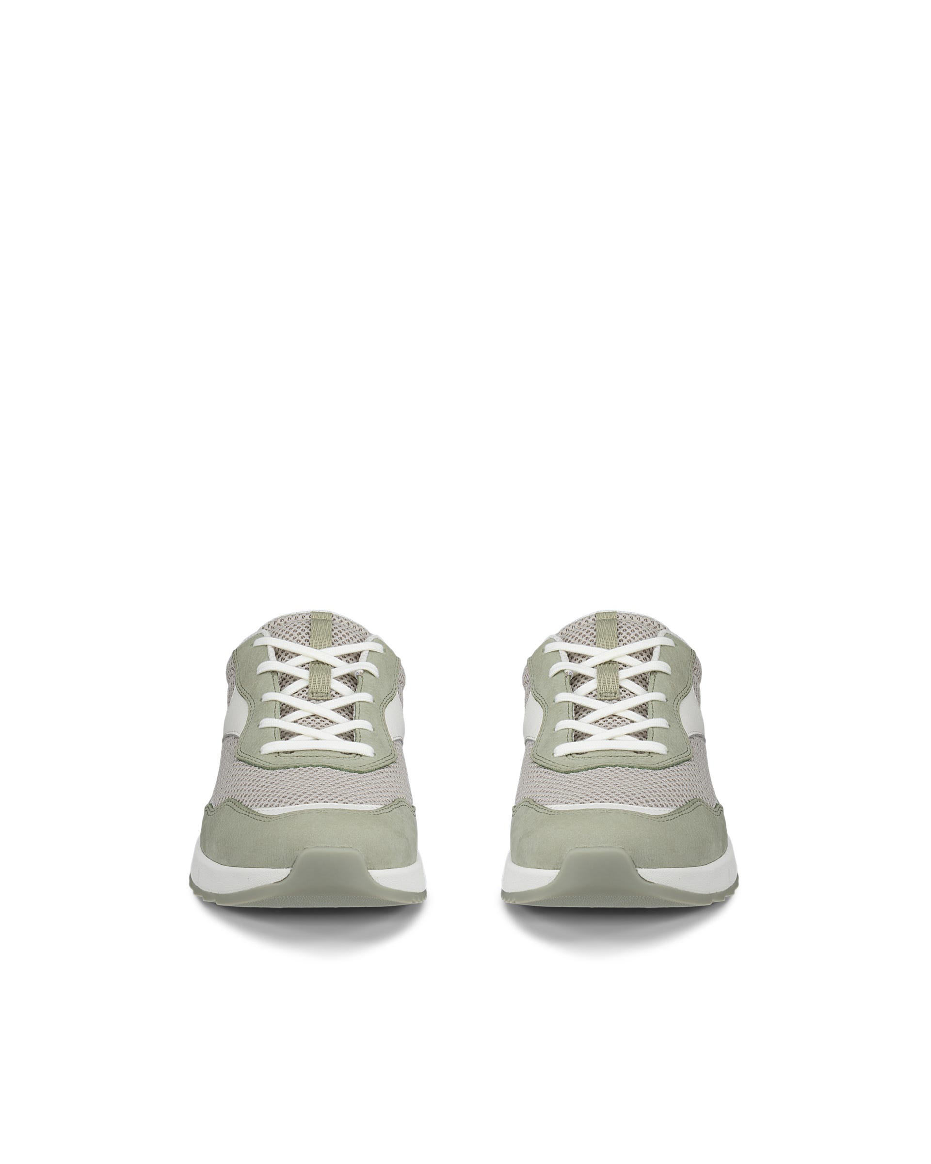 Zapatillas de piel ECCO® OTM para mujer - Verde - Outside