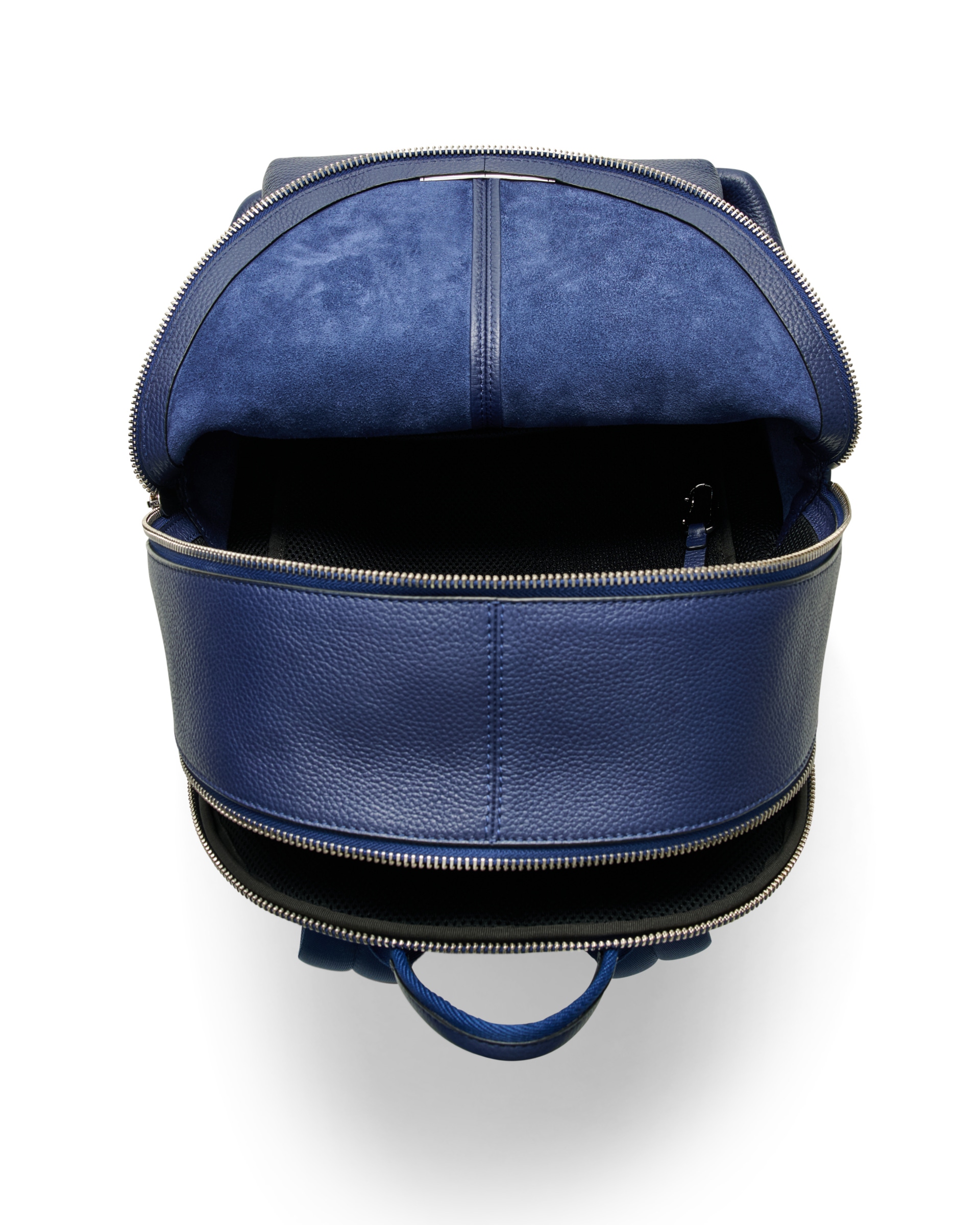 ECCO® Round Pack Leren rugzak - Blauw - Birdeye