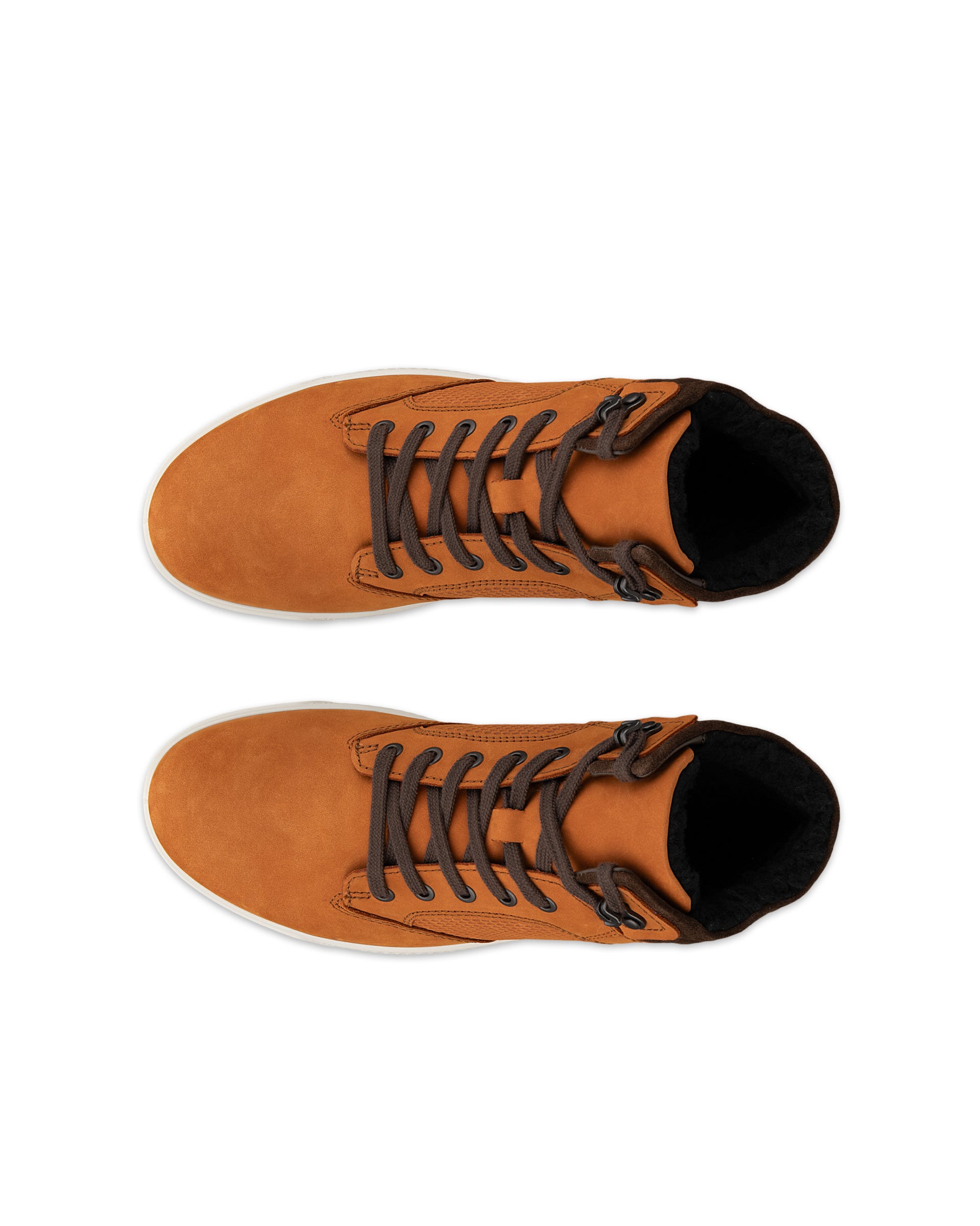 Men's ECCO® Bypath Tred Nubuck Boot - Brown - Outside