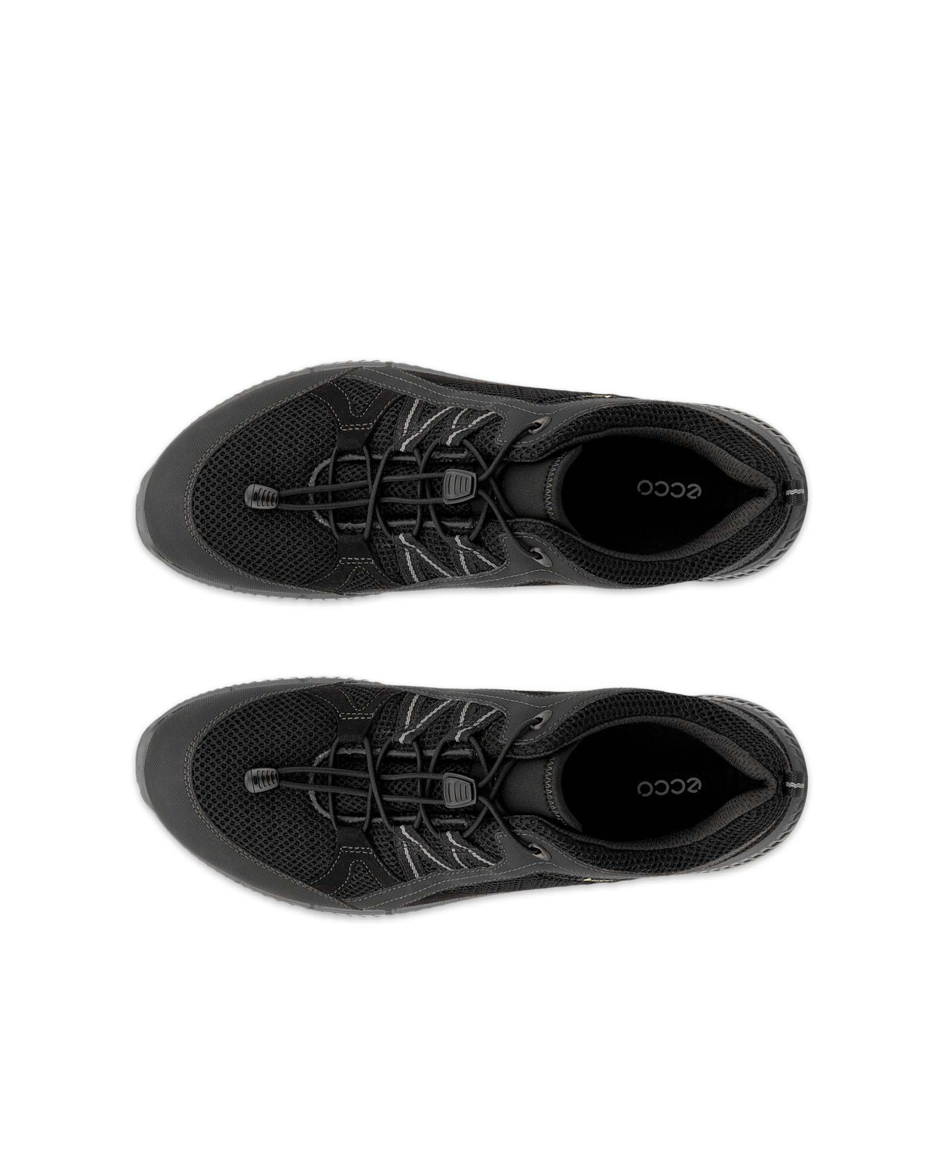 ECCO® Terracruise II chaussures en toile Gore-Tex pour homme - Noir - Top left pair