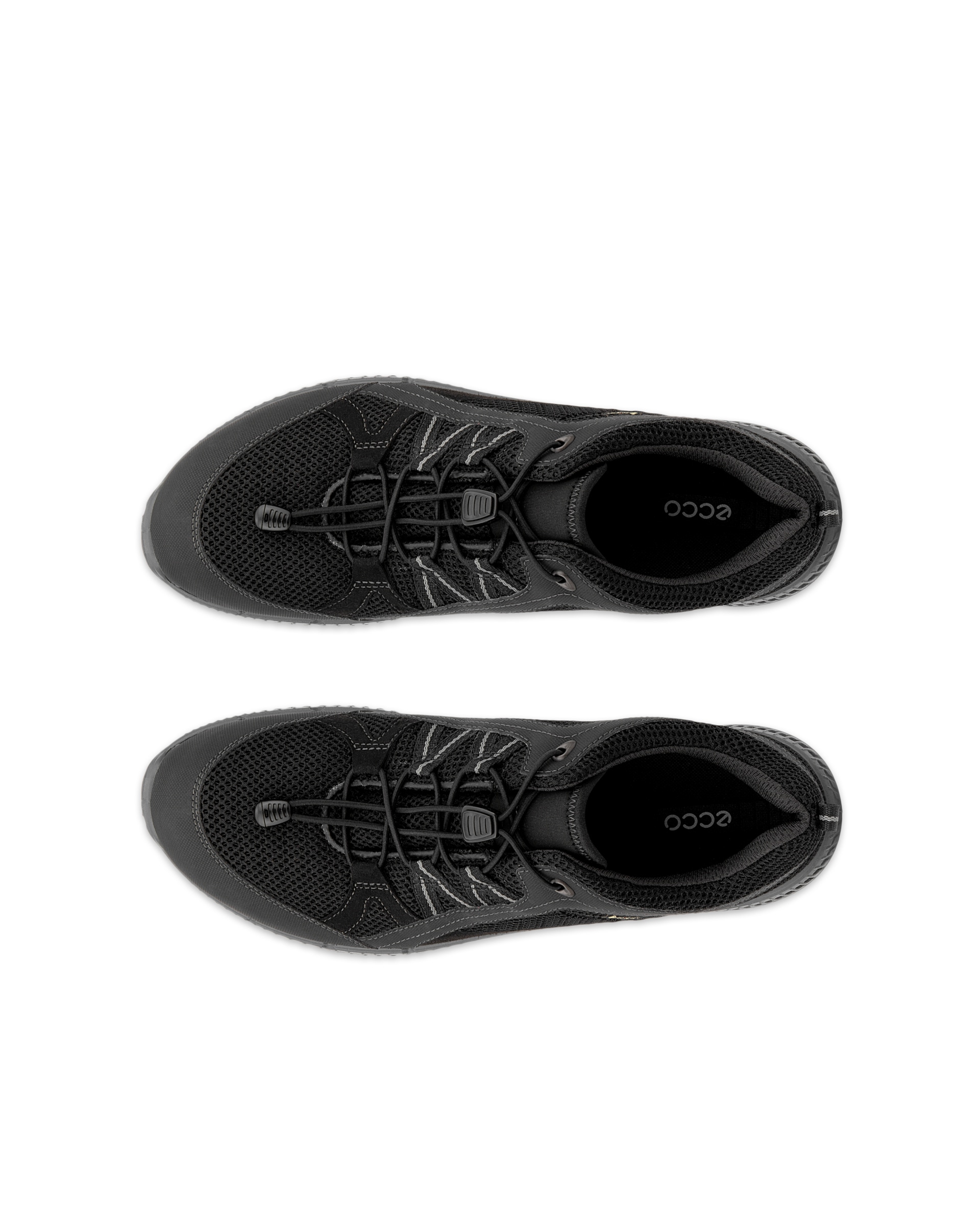 ECCO® Terracruise II Heren schoen van textiel met Gore-Tex - Zwart - Top left pair