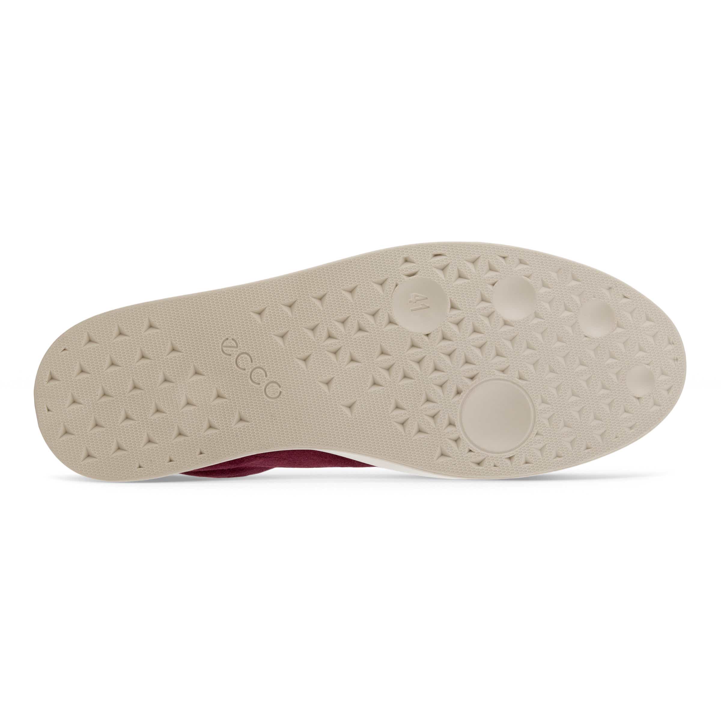 ECCO Street Lite メンズ スエードスニーカー - レッド - Sole