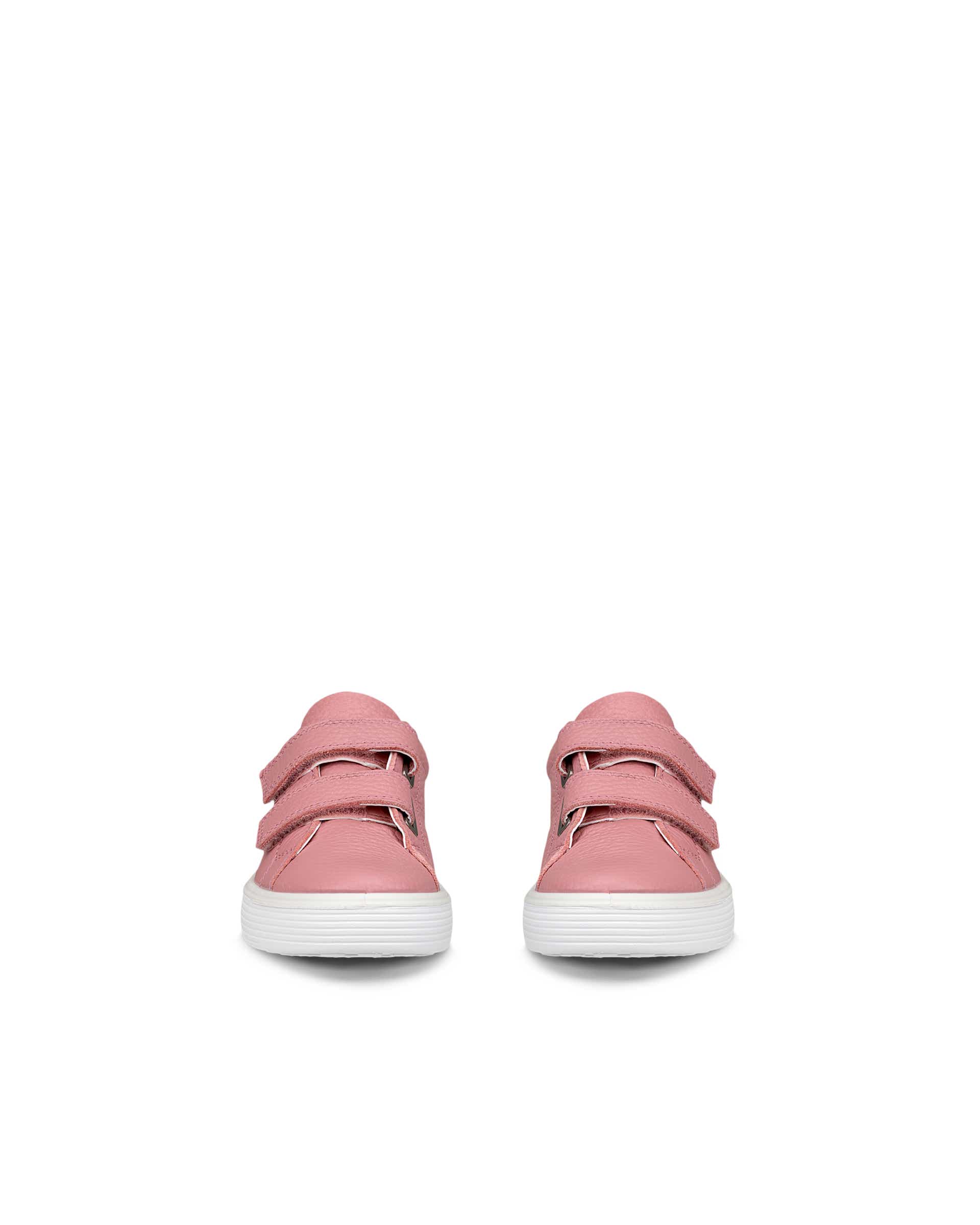 Zapatillas de piel ECCO® Soft 60 para niño/a - Rosa - Front pair