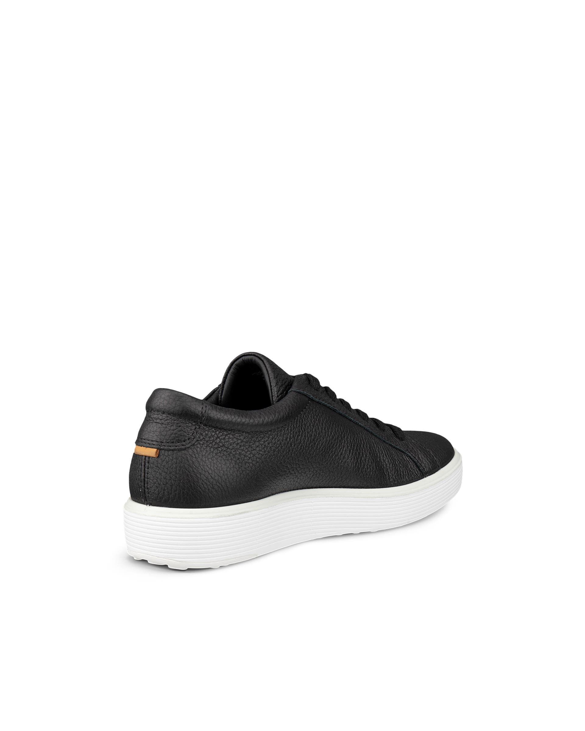 ECCO SOFT 60 WOMENS SNEAKER ウィメンズ レザースニーカー - ブラック - Back