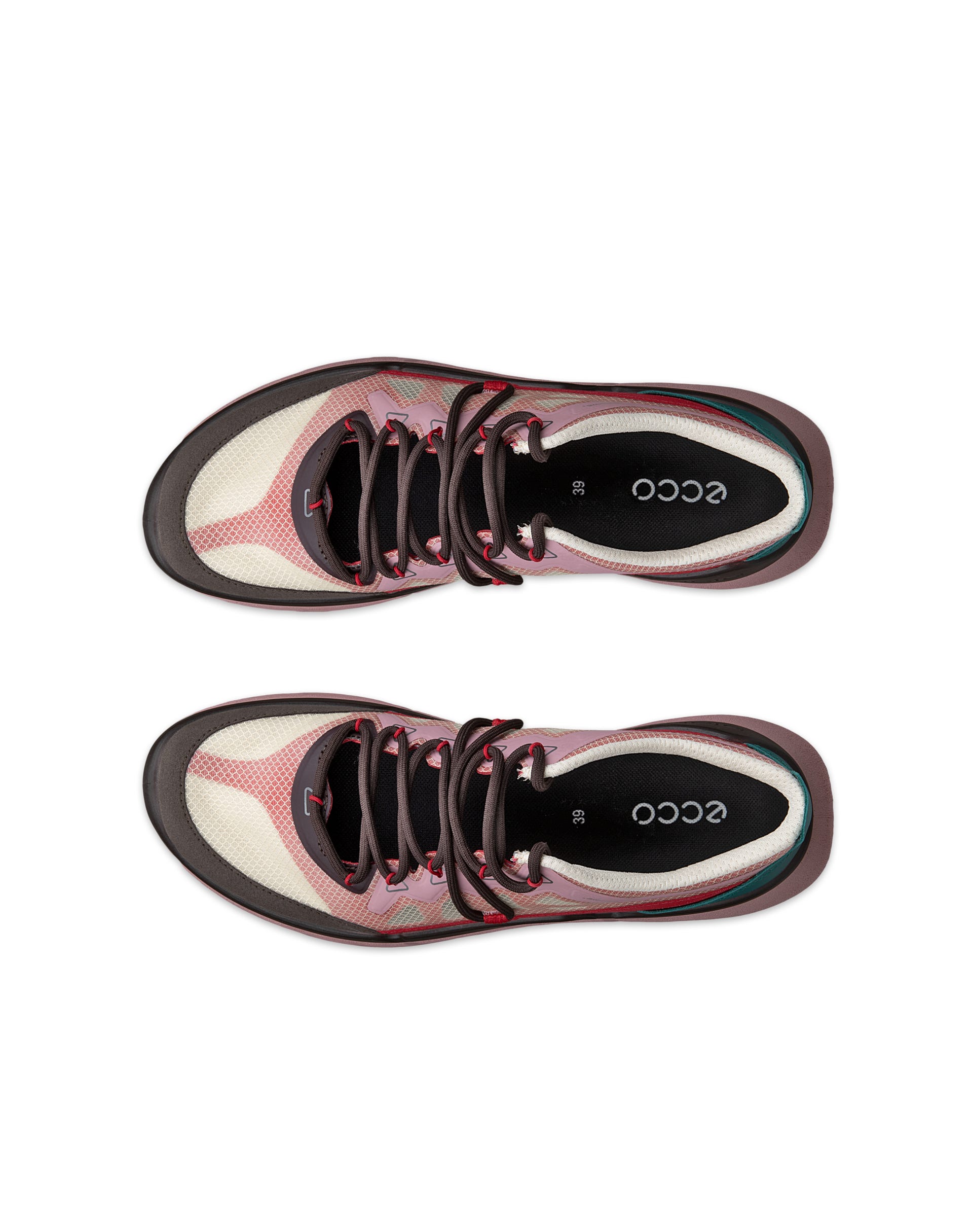 ECCO BIOM 720 WOMEN'S SNEAKER - Pink - Top left pair