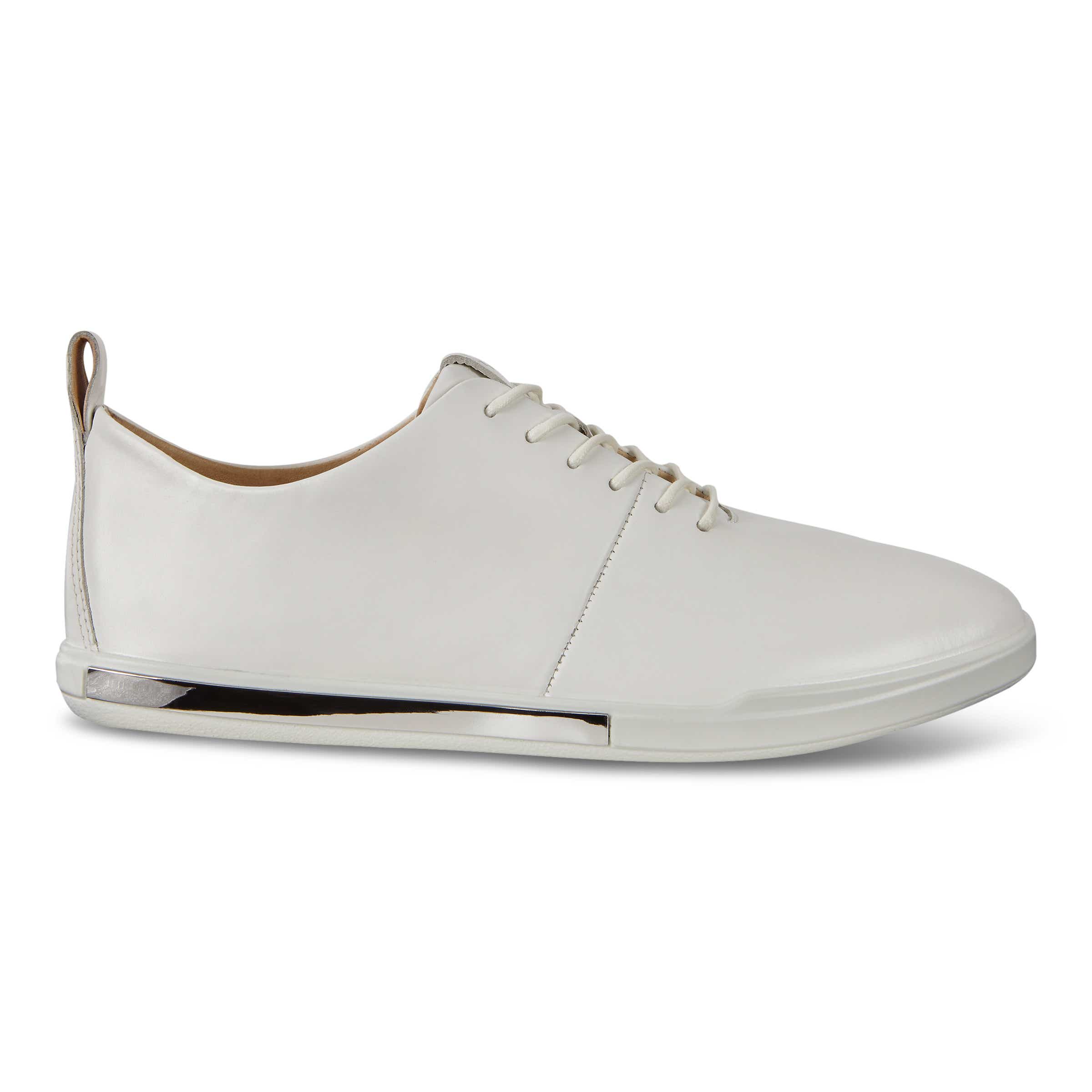 ECCO Simpil II Women's Lightweight Shoes - White - Outside