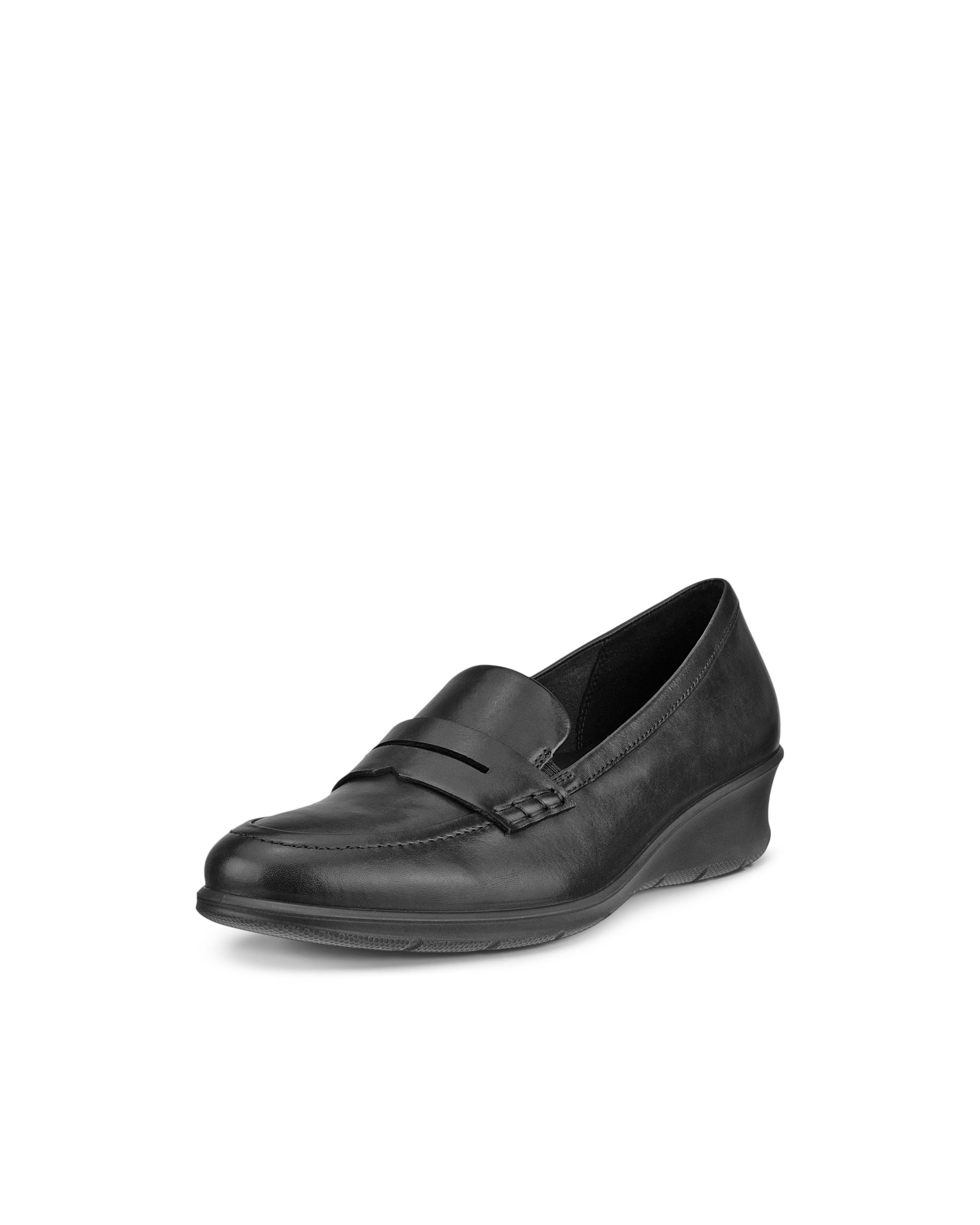 ECCO FELICIA ウィメンズ レザーローファー - ブラック - Main