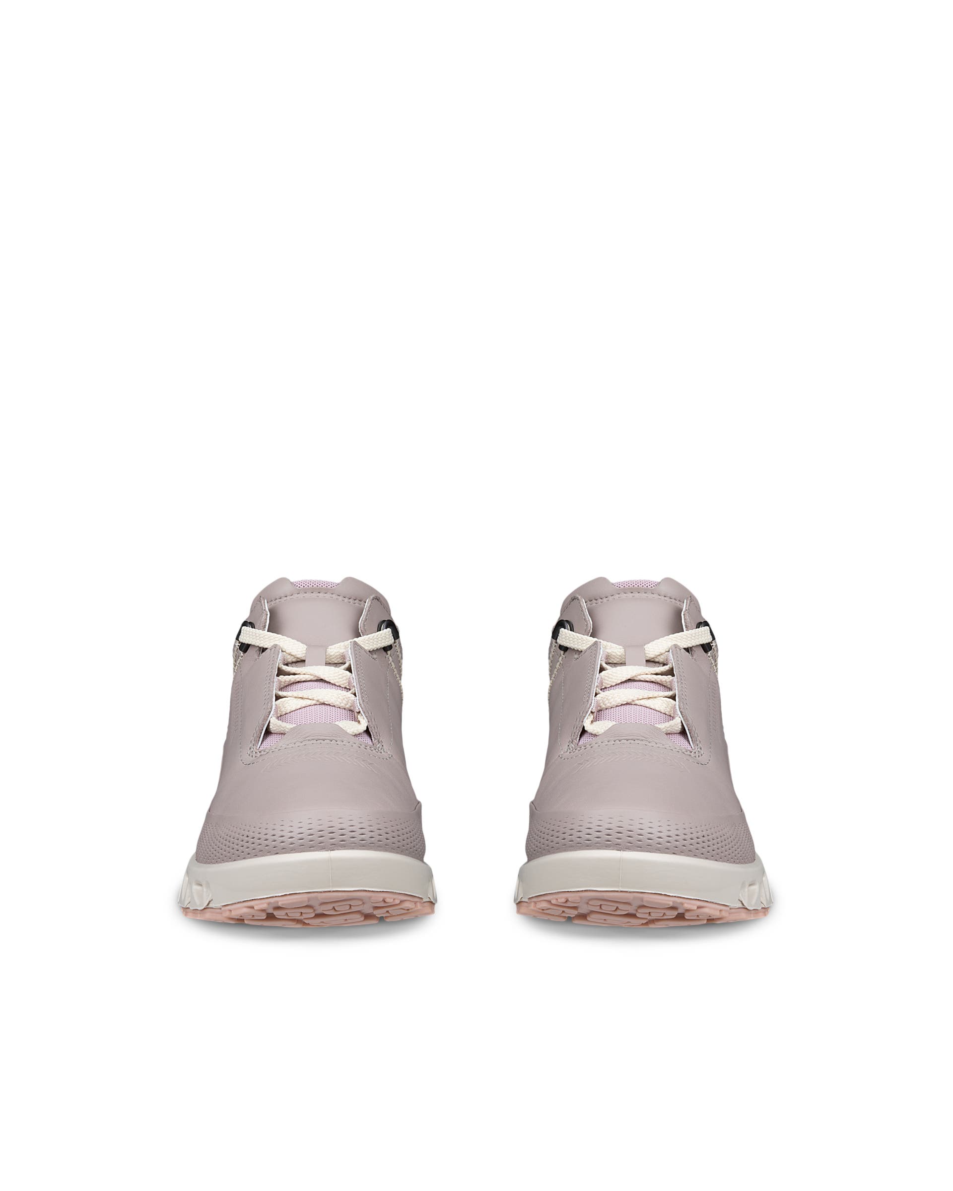 ECCO® MULTI-VENT baskets de plein air en cuir Gore-Tex pour femme - Rose - Front pair