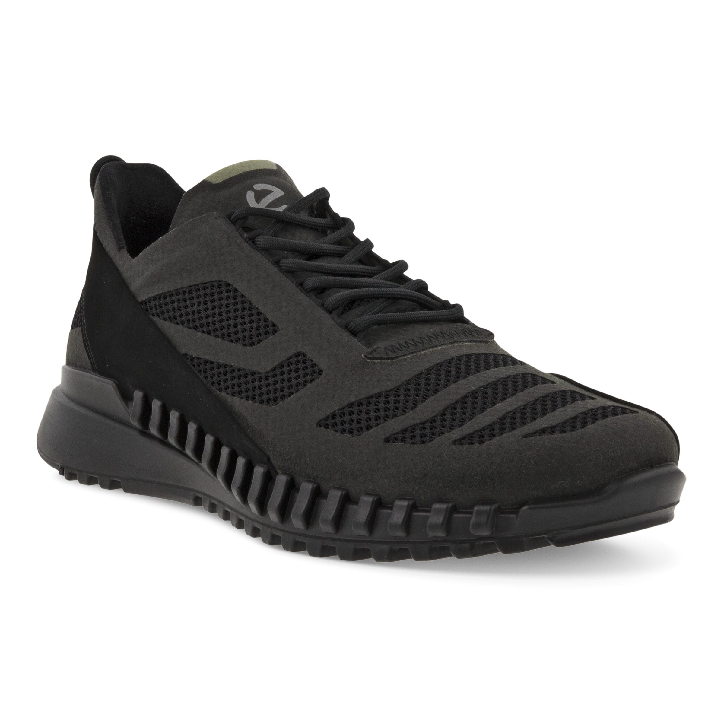 ECCO Zipflex メンズ アウトドアスニーカー | ブラック