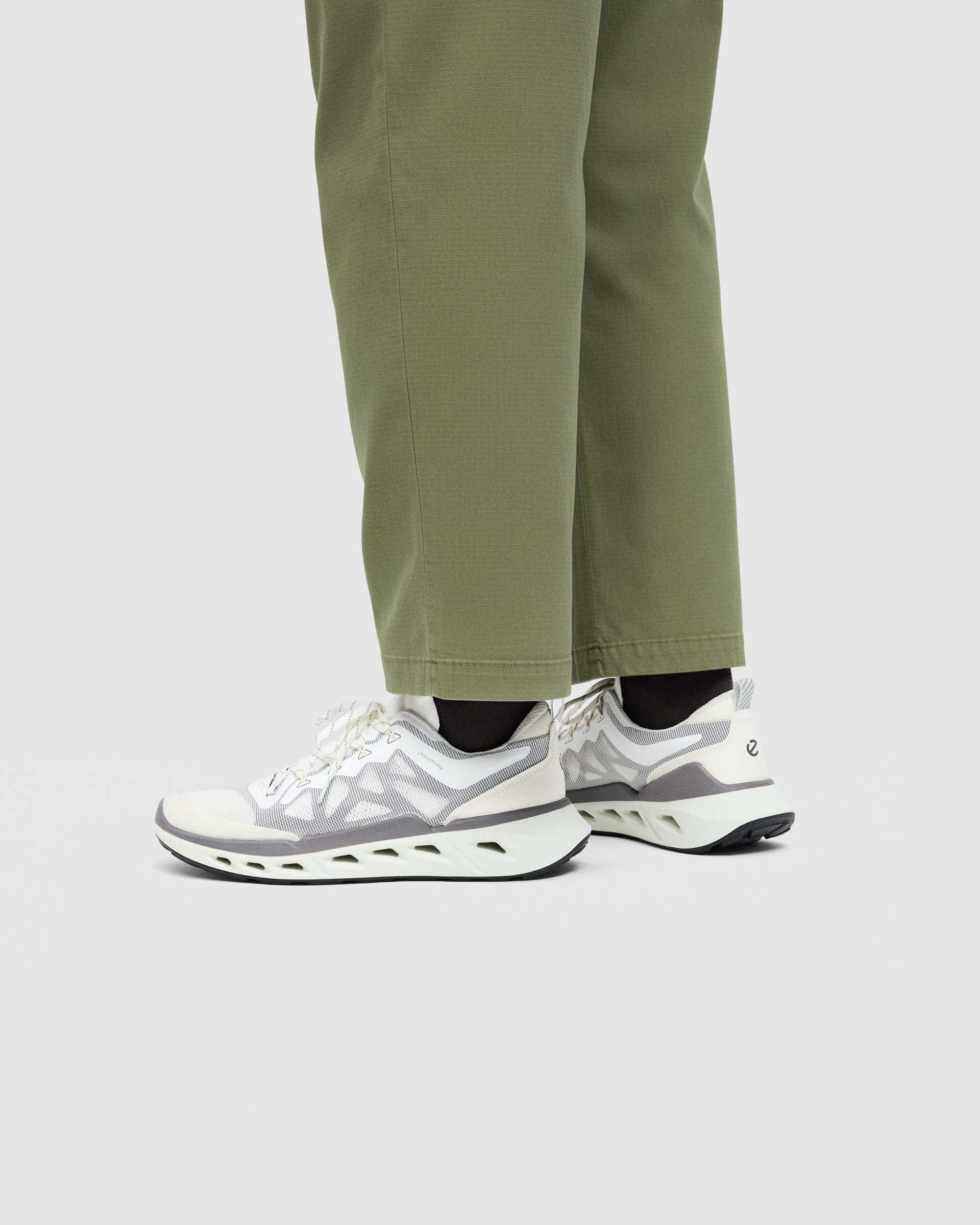 Men's ECCO® Biom 720 Leather Sneaker - White - Lifestyle image-1