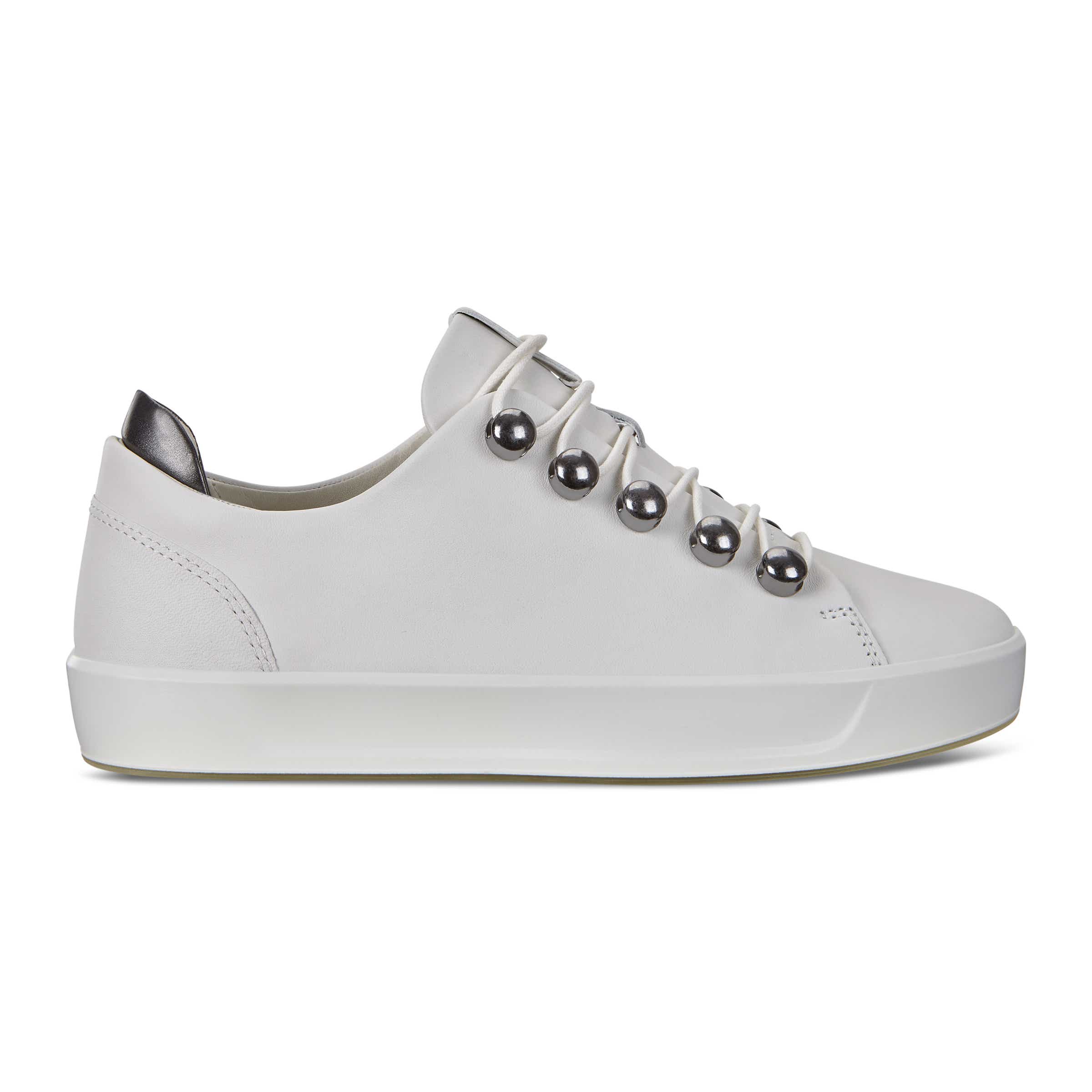 ECCO SOFT 8 W Sneaker - White - Outside