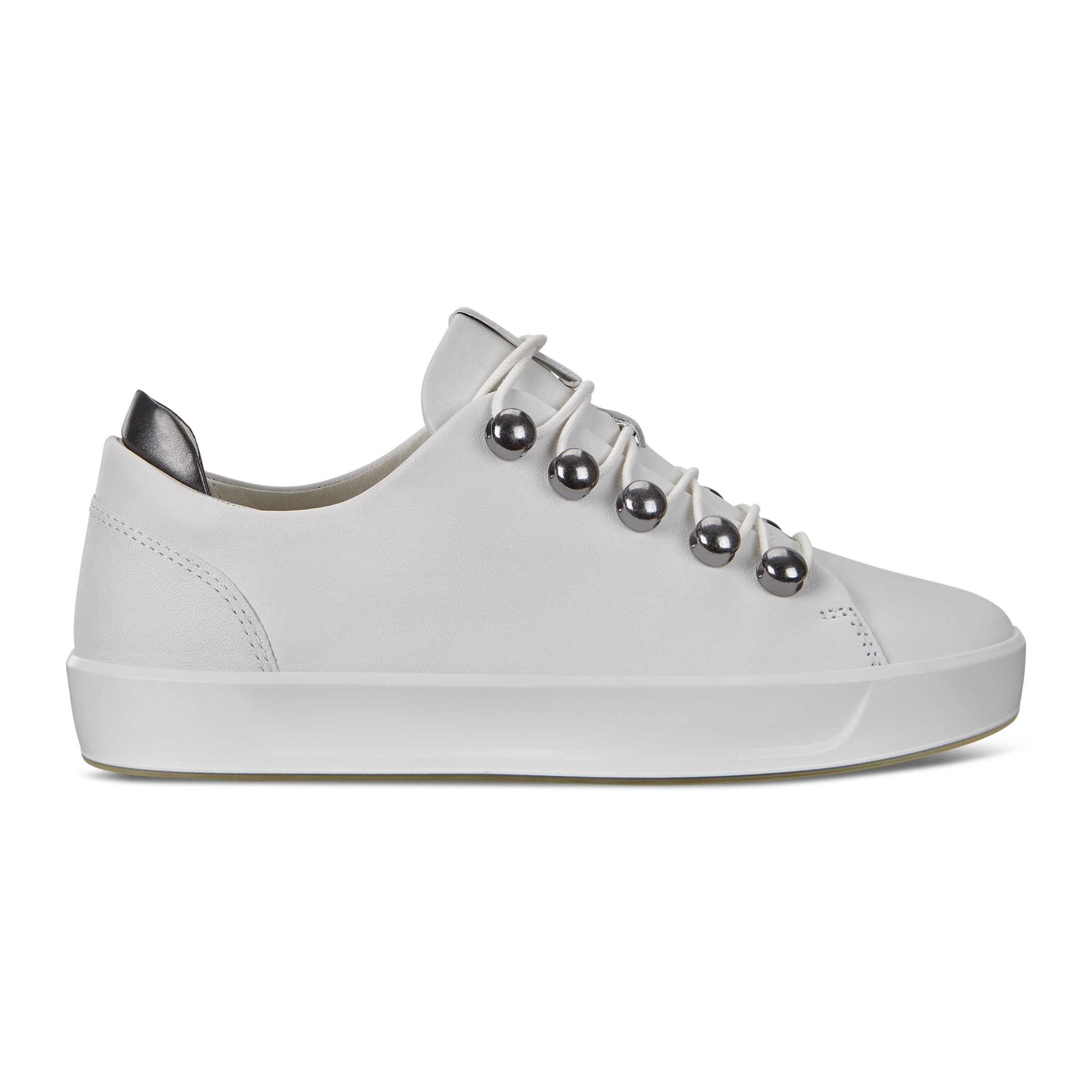 ECCO SOFT 8 W Sneaker - White - Outside