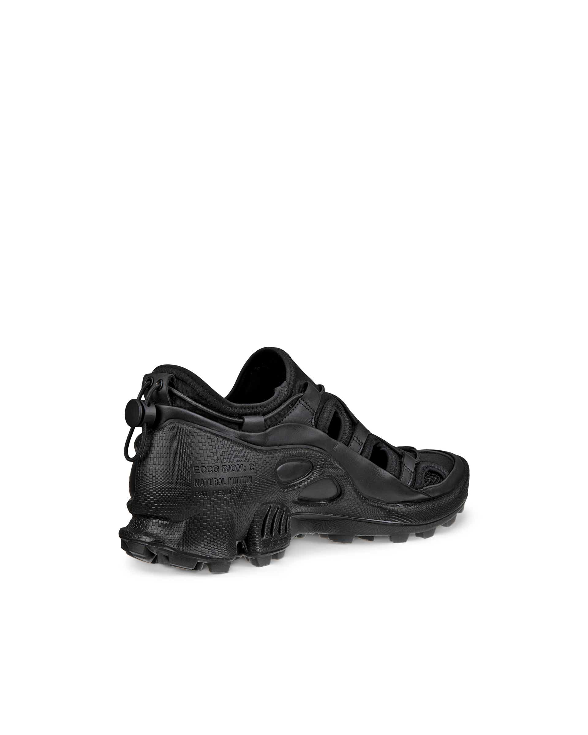 ECCO BIOM C Trail ウィメンズ レザースニーカー - ブラック - Back