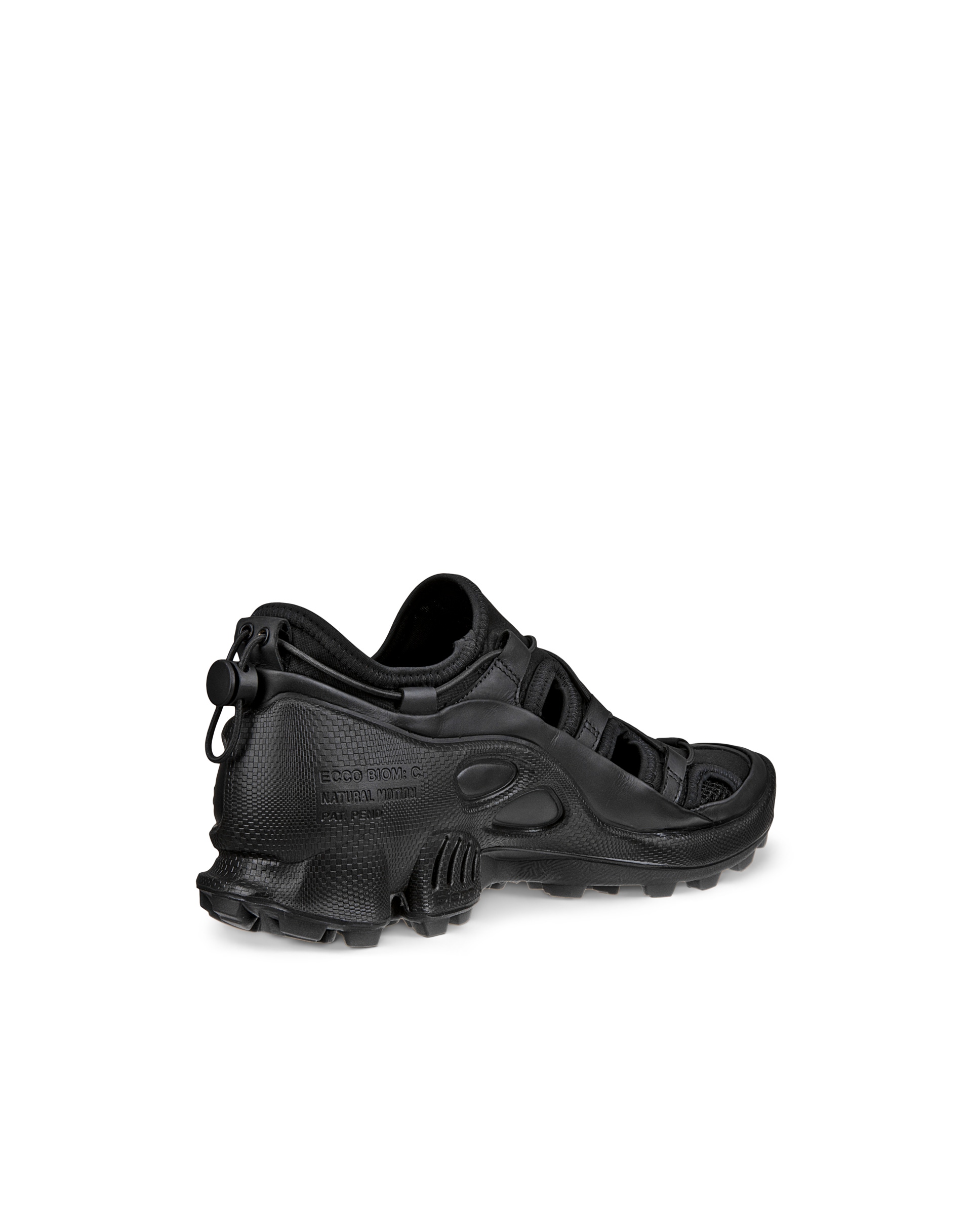 ECCO BIOM C Trail ウィメンズ レザースニーカー - ブラック - Back