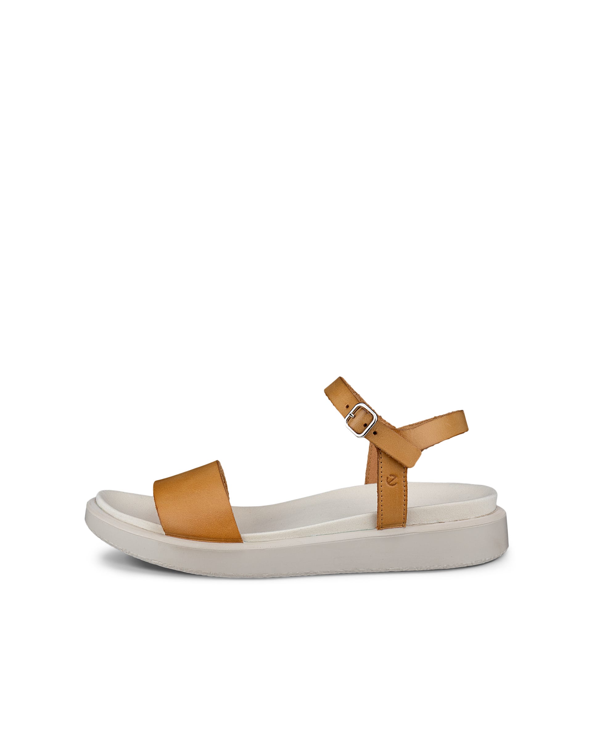 Sandale en cuir Flowt ECCO® pour femmes - Brun - Outside