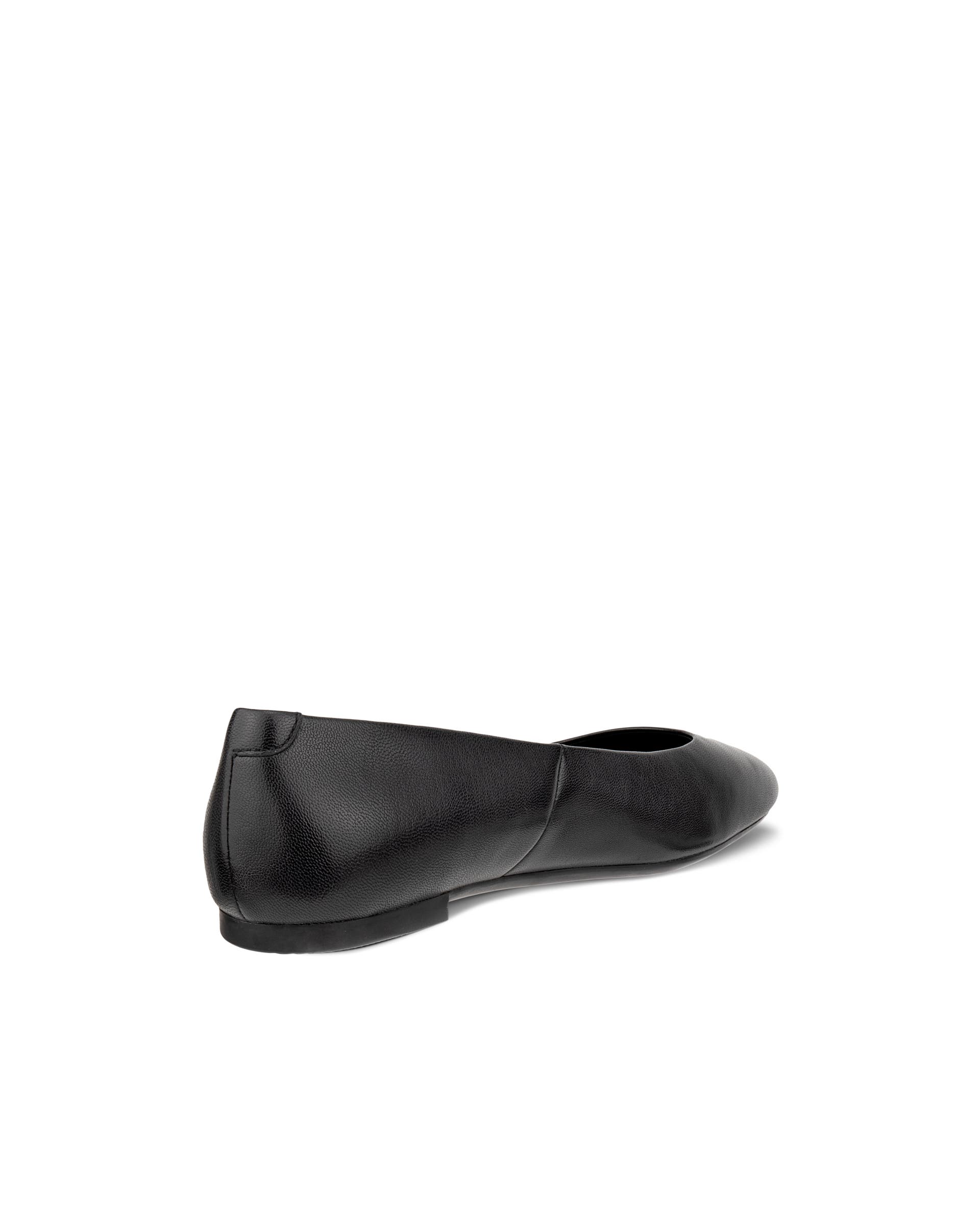 ECCO® Margot ballerines en cuir pour femme - Noir - Back
