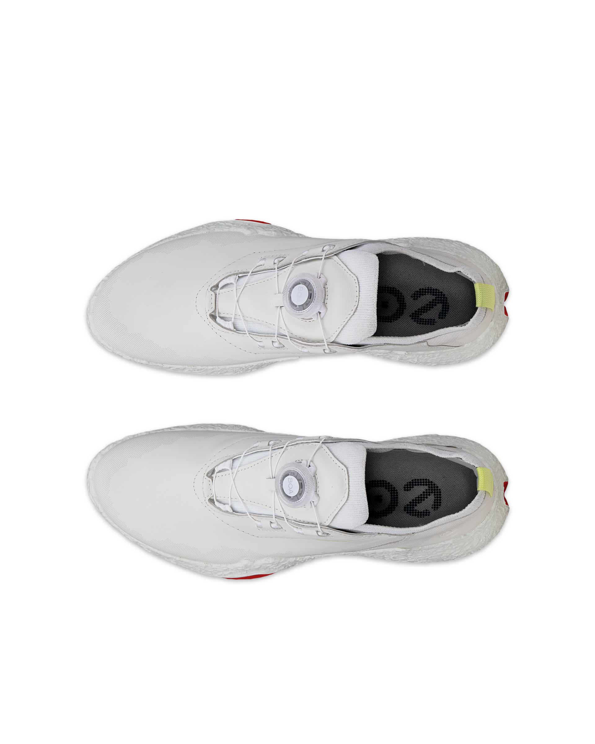 ECCO BIOM H5 BOA WOMEN'S GOLF SHOE - White - Top left pair