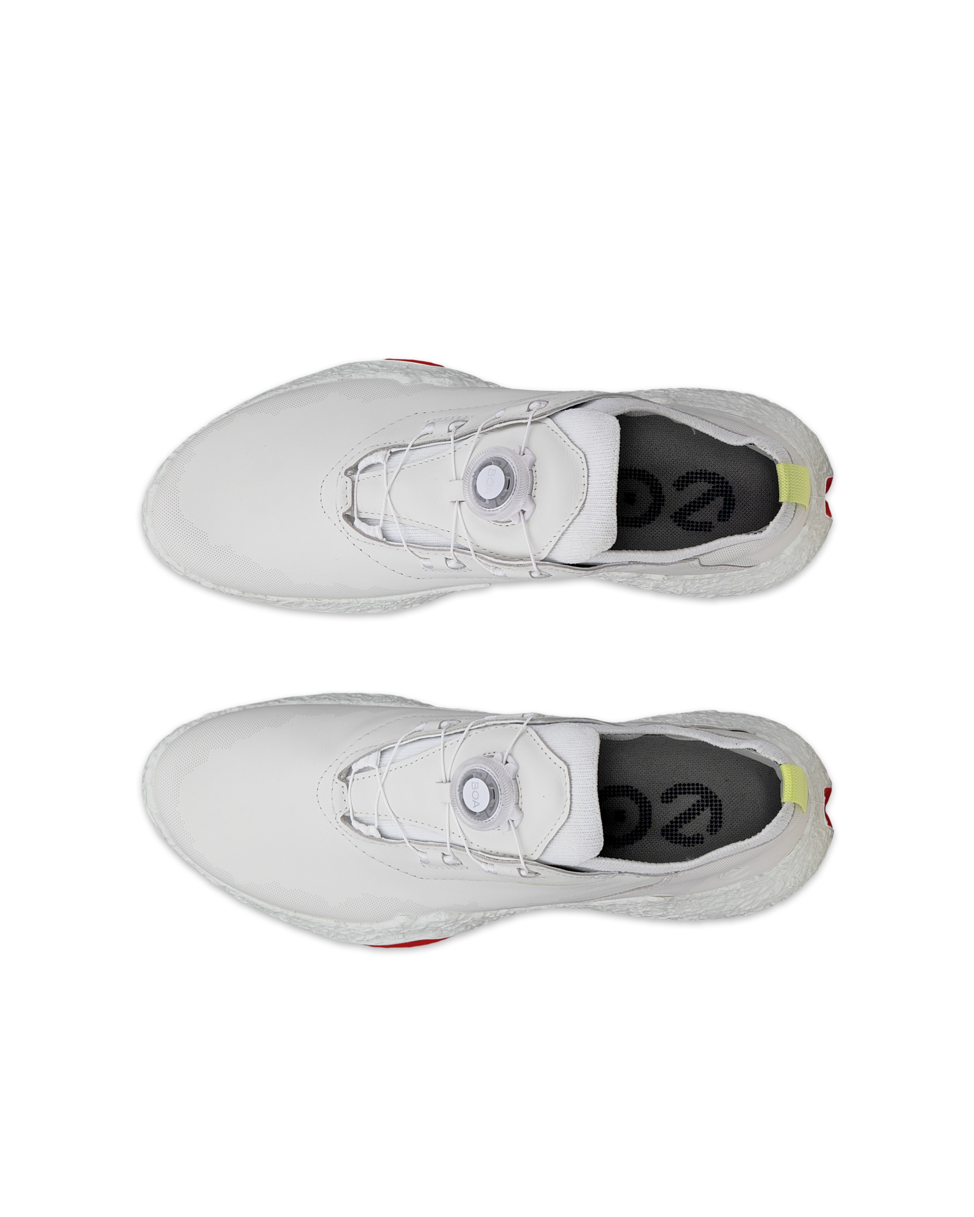 ECCO BIOM H5 BOA WOMEN'S GOLF SHOE - White - Top left pair