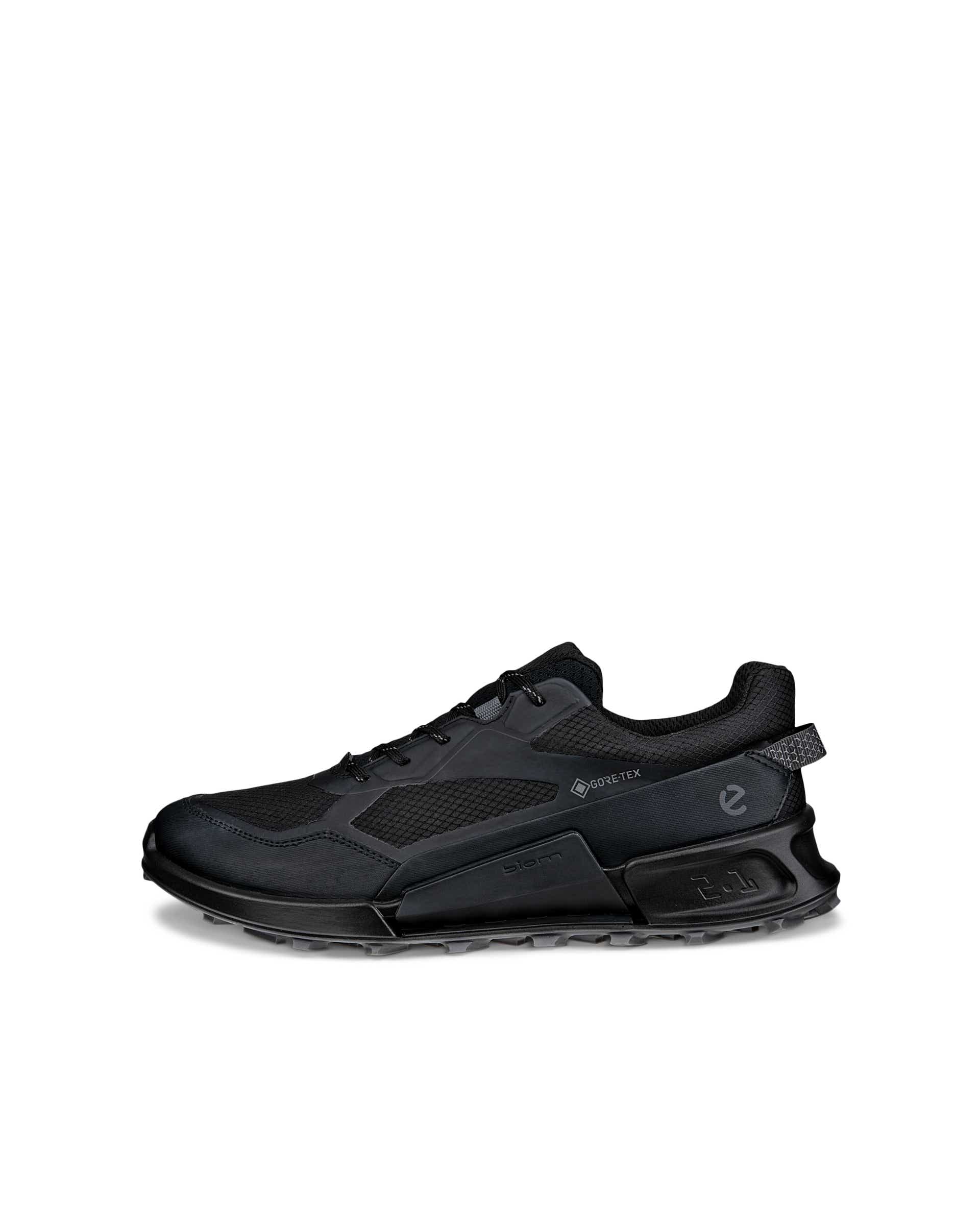 ECCO® BIOM 2.1 muške visoke tenisice od tekstila s Gore-Texom - Crna - Outside