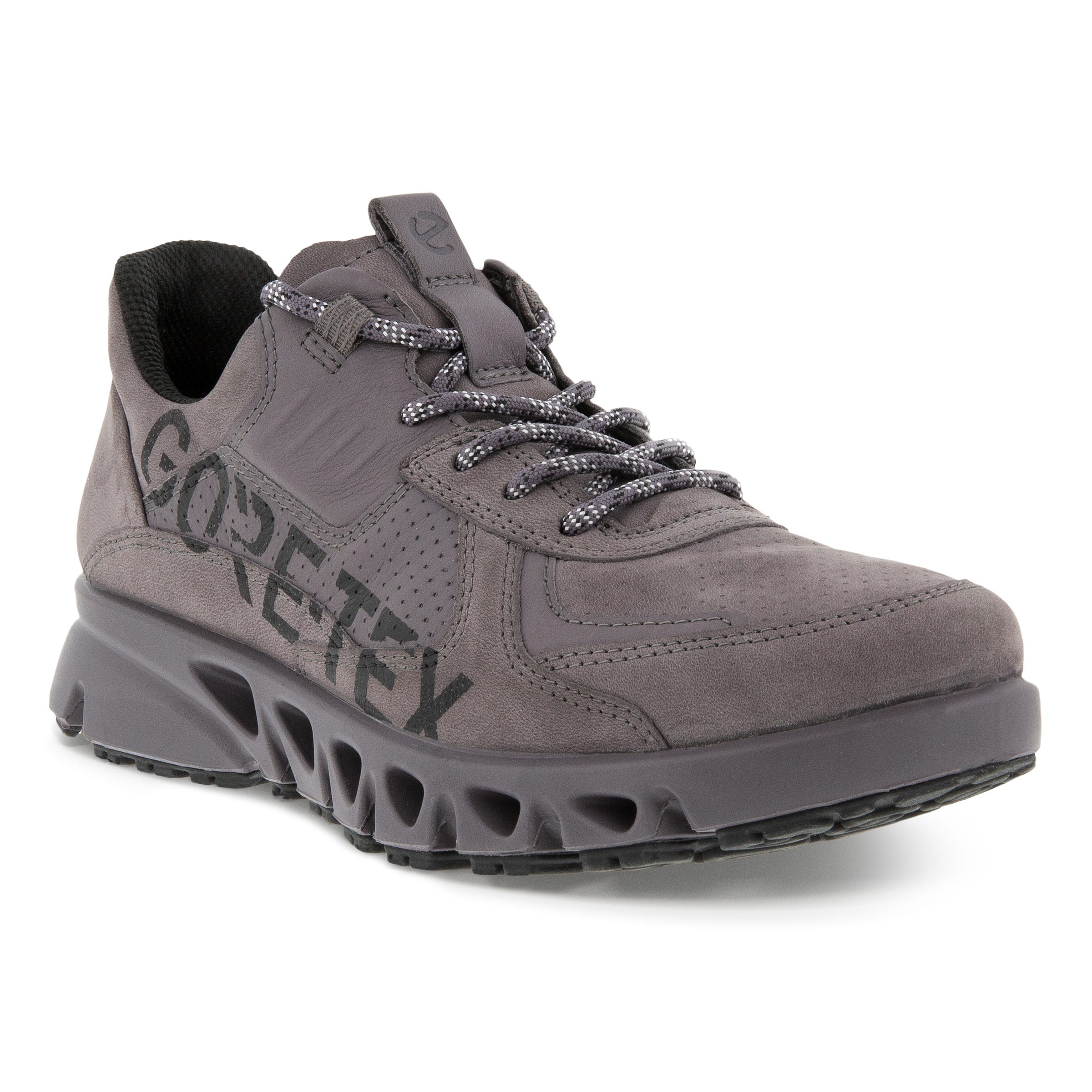 Women's ECCO® Multi-Vent Nubuck Gore-Tex Outdoor Sneaker - Grey - Main