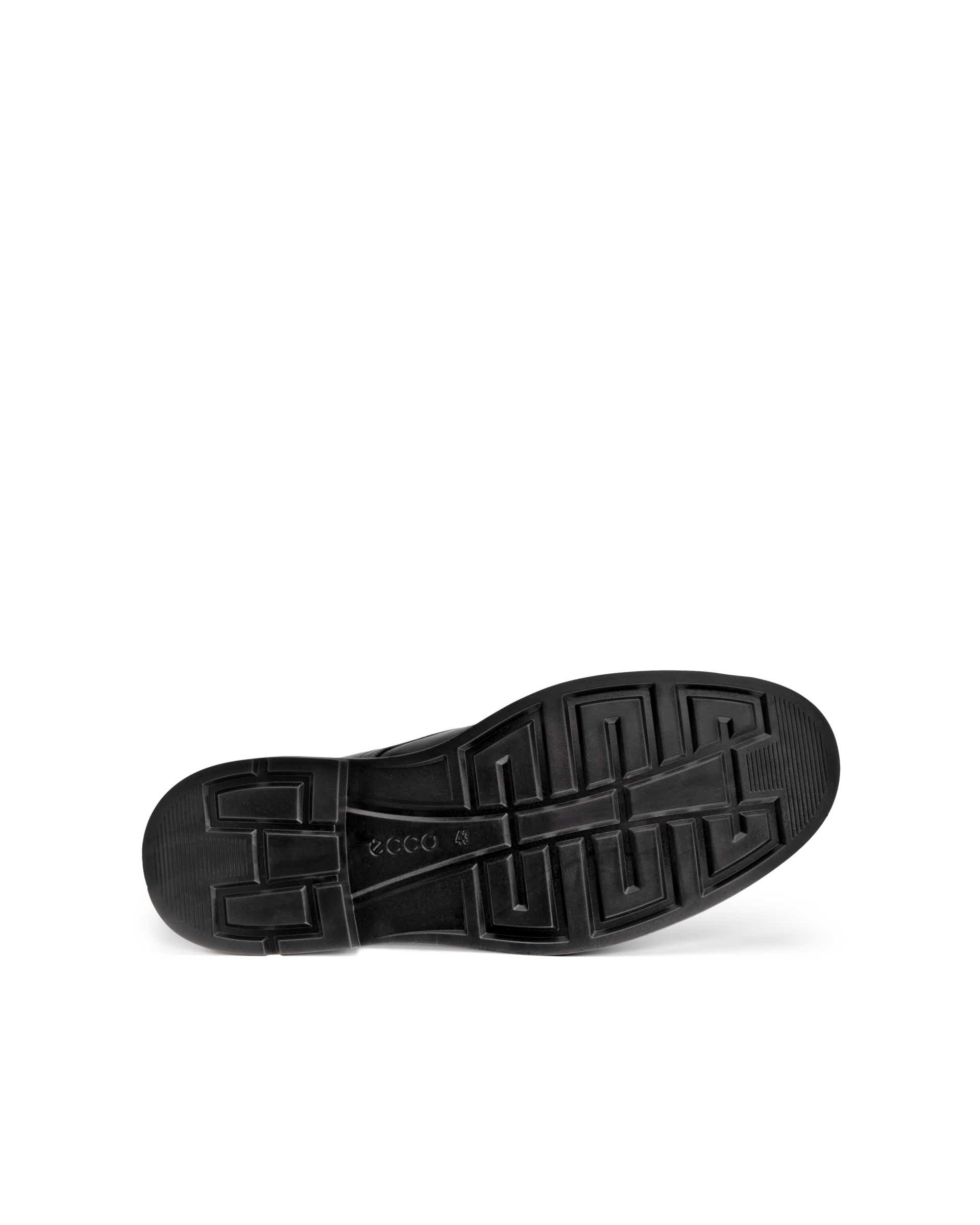 ECCO® Metropole London muške kožne čizme chukka - Crna - Sole