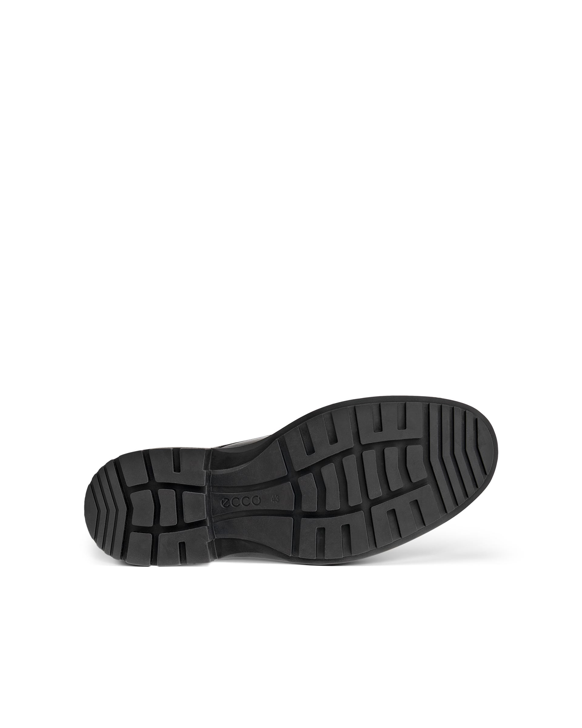 ECCO Metropole Oslo メンズ レザーダービーシューズ - ブラック - Sole