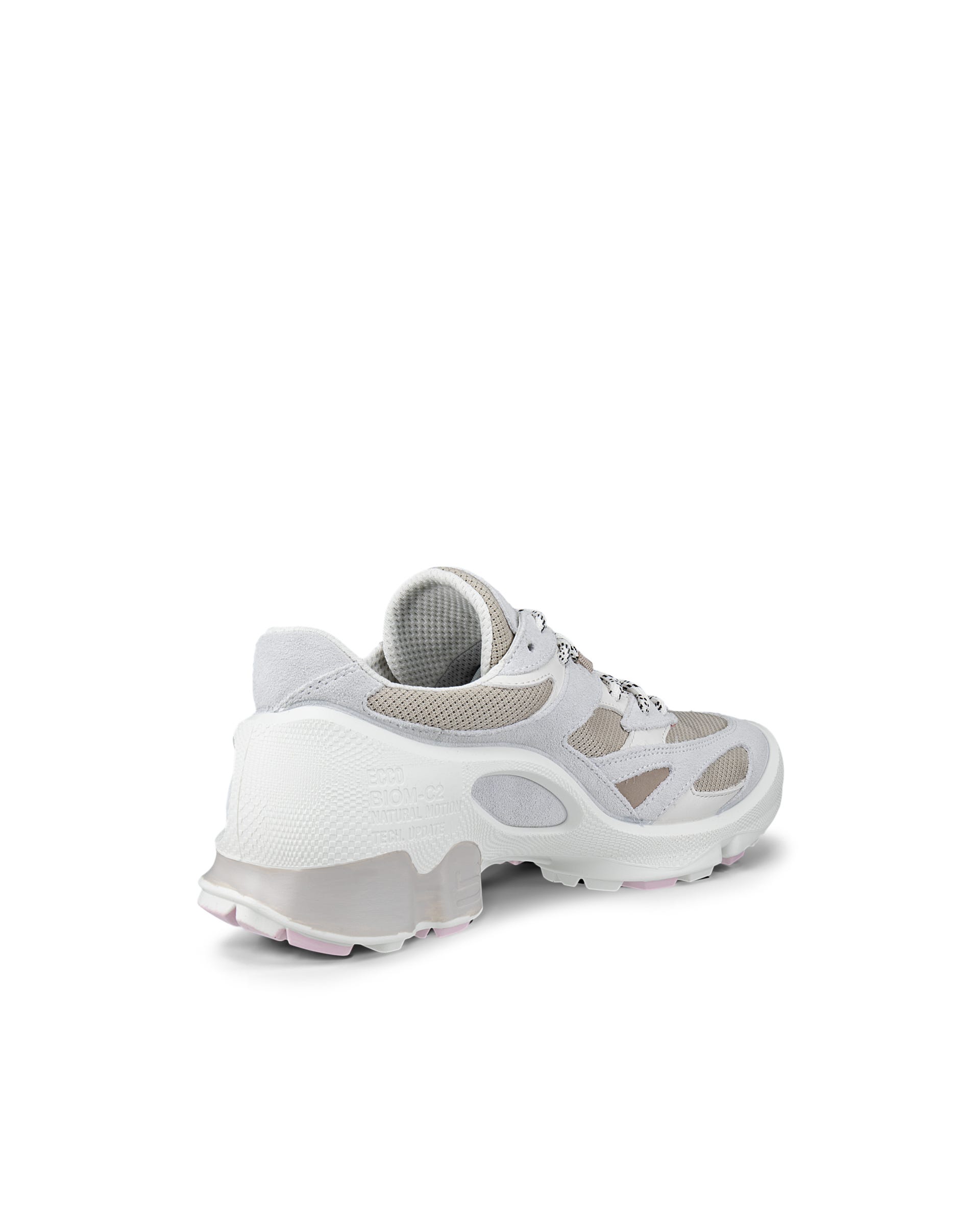 ECCO BIOM C2-TRAIL WOMEN ウィメンズ レザーGore-Texスニーカー - ホワイト - Outside