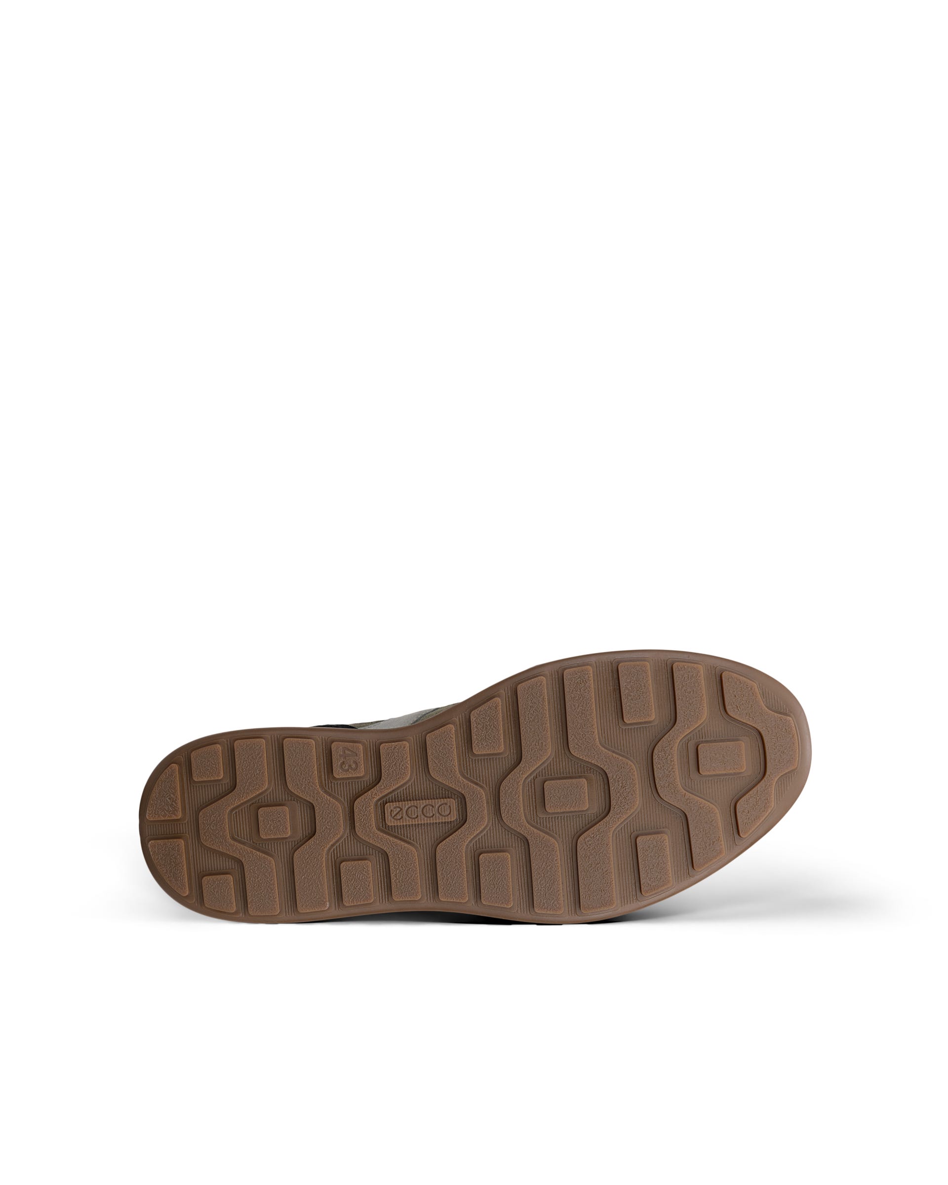 ECCO® BYWAY 2.0 sneakers i ruskind til herrer - Grøn - Sole