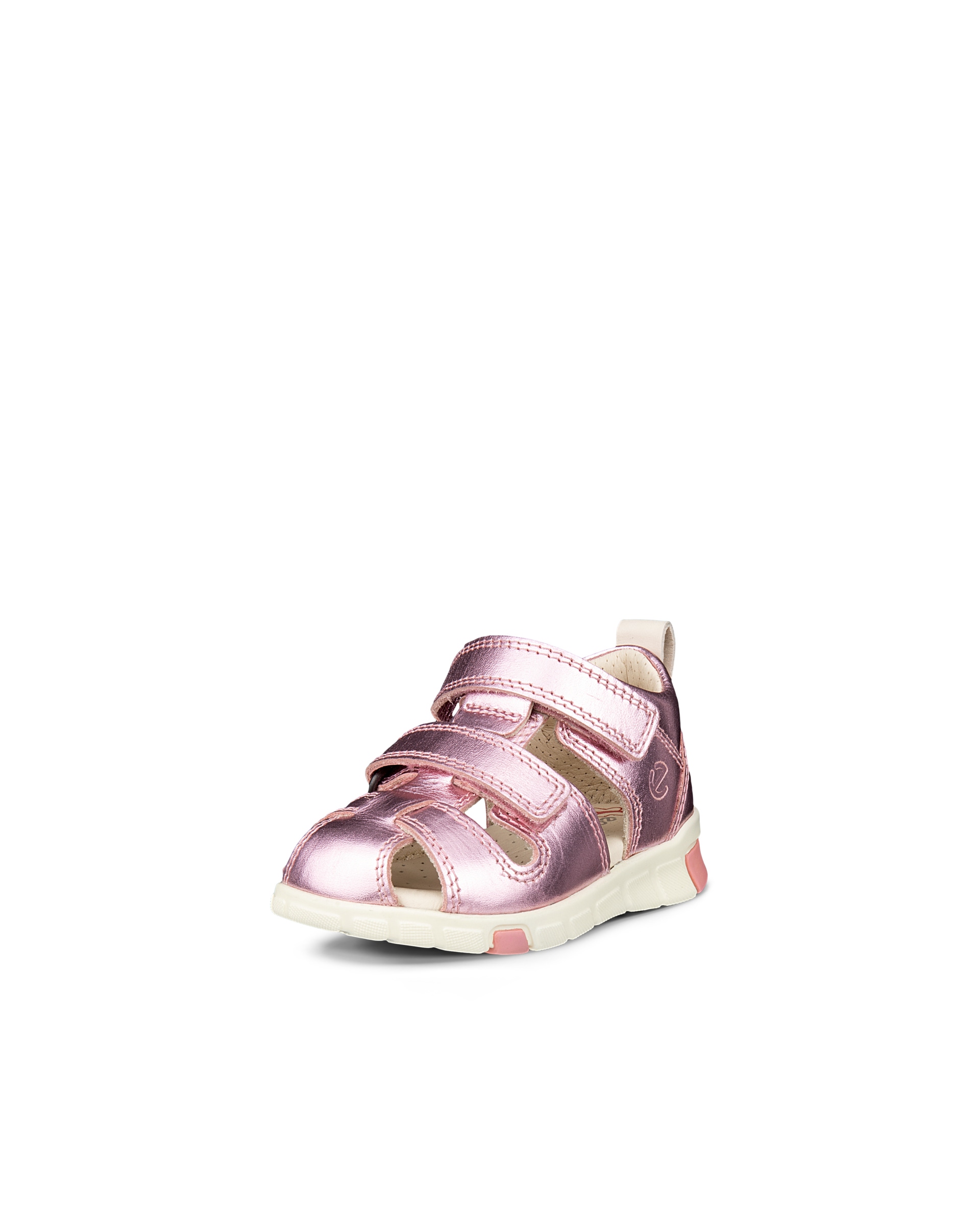 ECCO® Soft 7 Bottines zippées en daim pour femme - Rose - Main