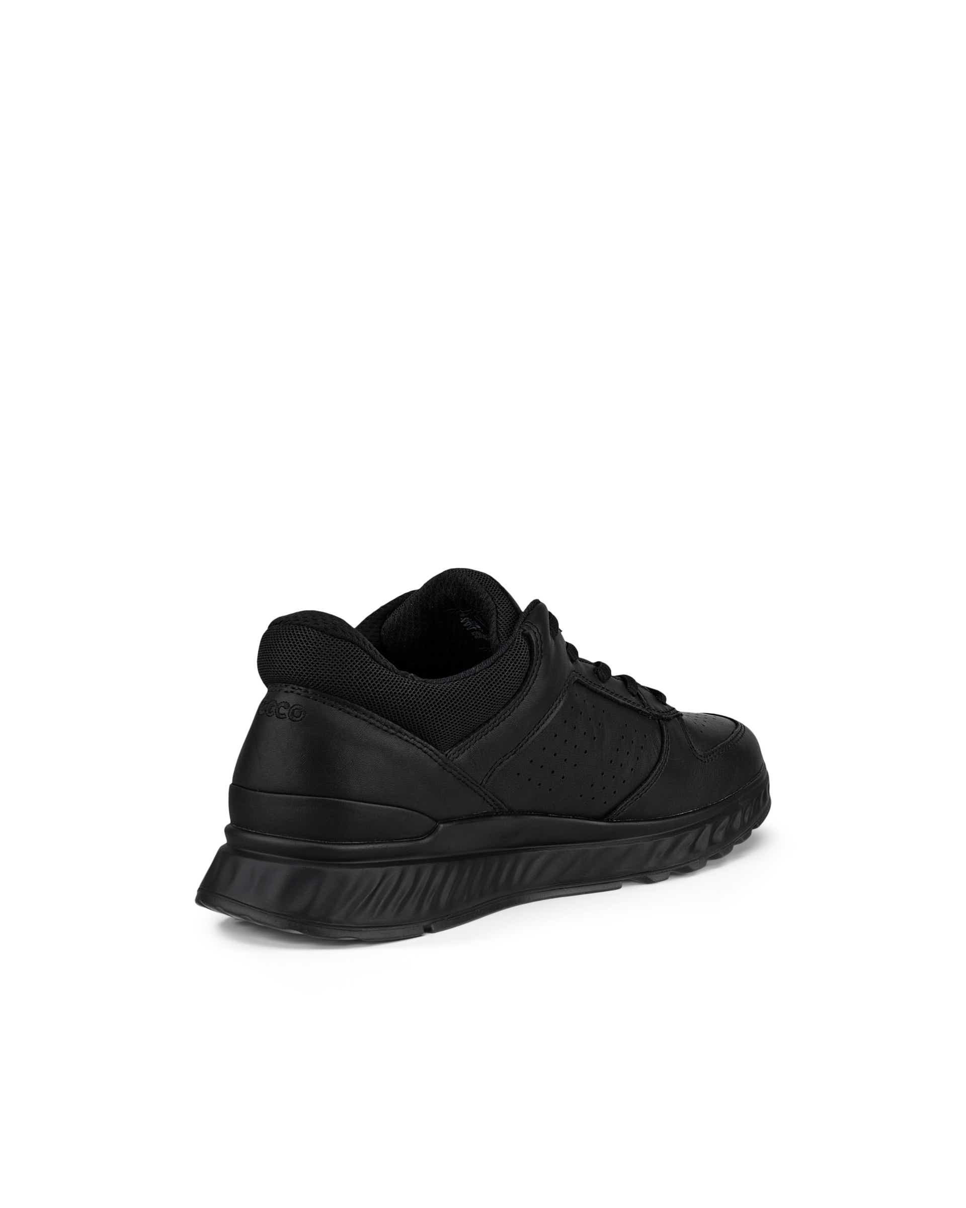 Dámské outdoorové kožené tenisky ECCO® Exostride - Černá - Back