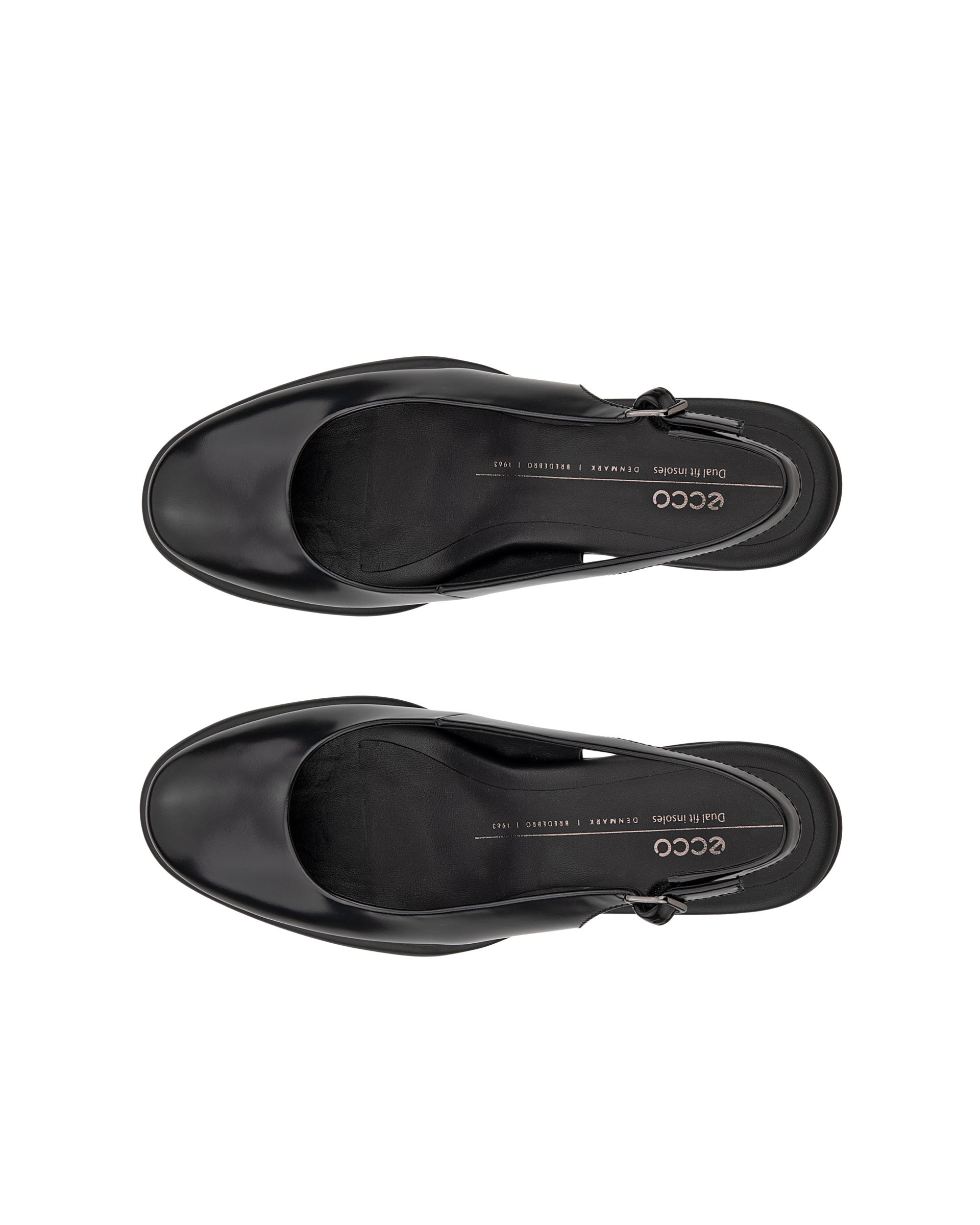 Escarpin à talon ECCO® Sculpted LX 55 pour femmes - Noir - Top left pair