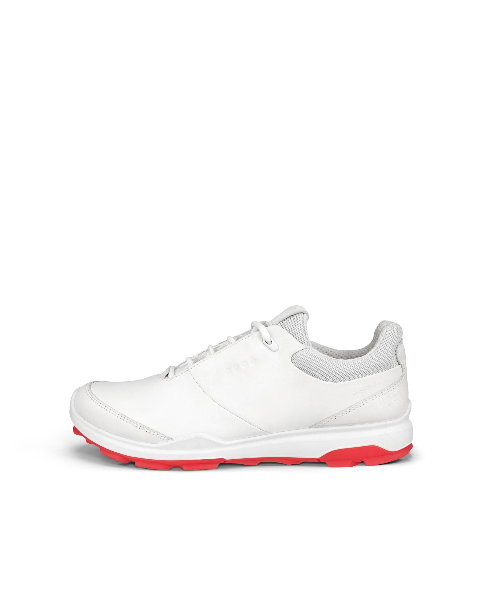 エコー ECCO M GOLF BIOM HYBRID 3 42 26.5 Women's ECCO® Golf Biom Hybrid 3 Leather Golf Shoe | White