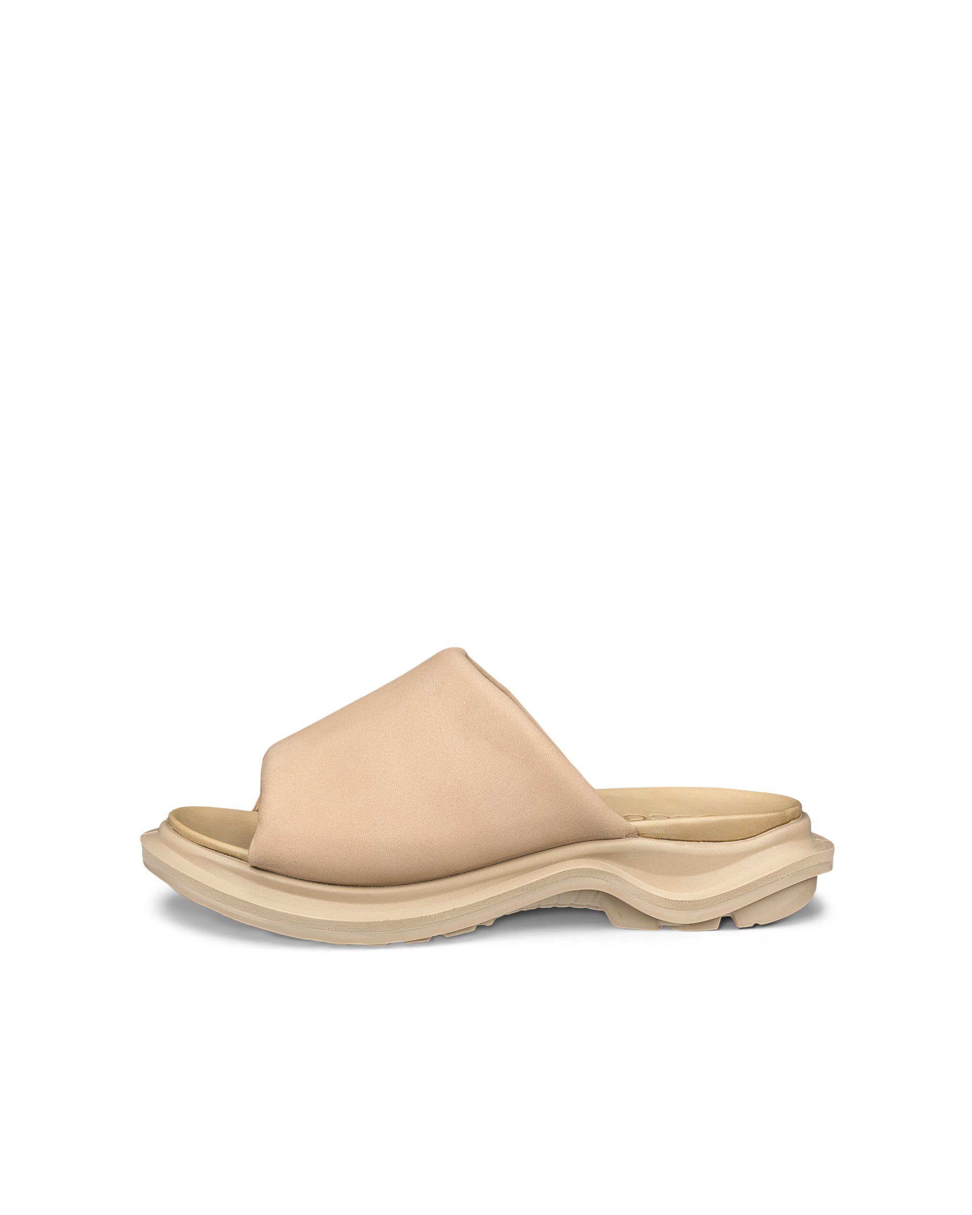 Women's ECCO® Offroad Nubuck Walking Sandal - Beige - Outside