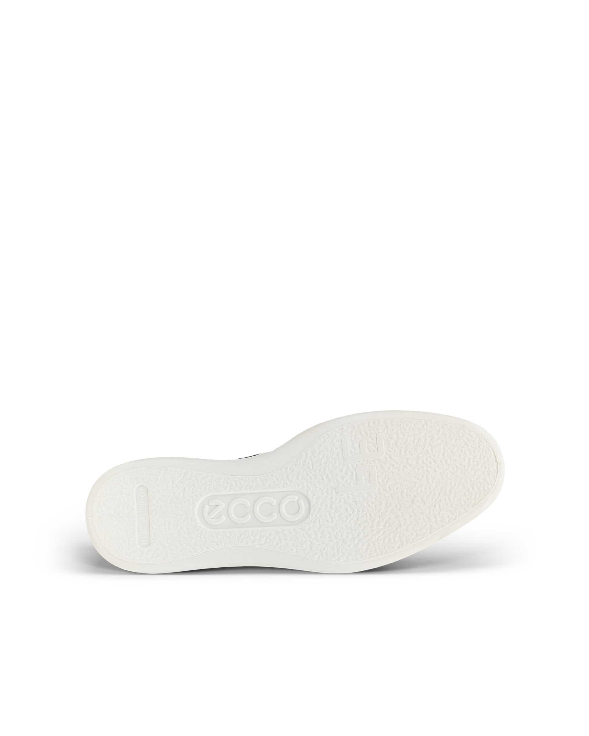 ECCO® Minimalist chaussures à lacet en cuir pour femme - Noir - Sole
